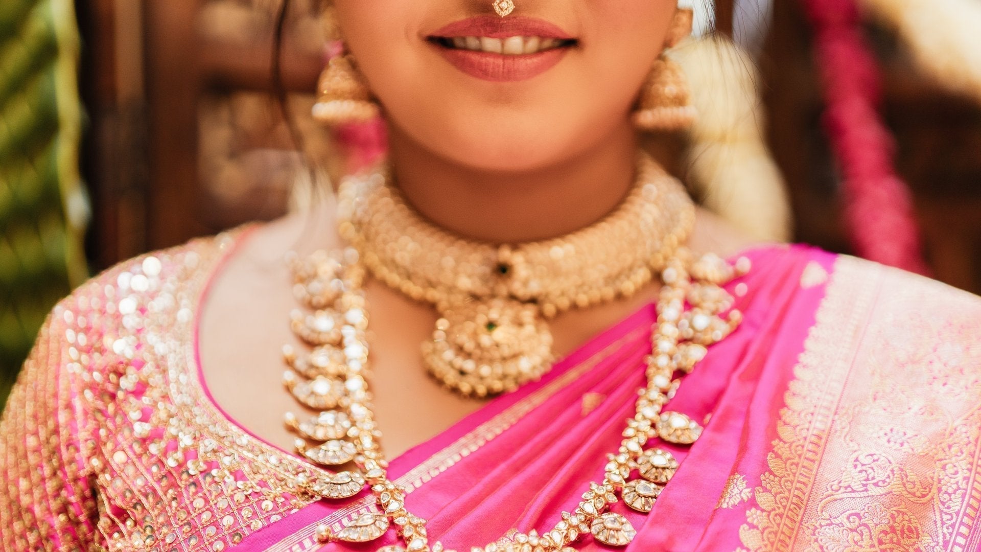 One Bride, Two Looks: A Story in Kundan and Moissanite