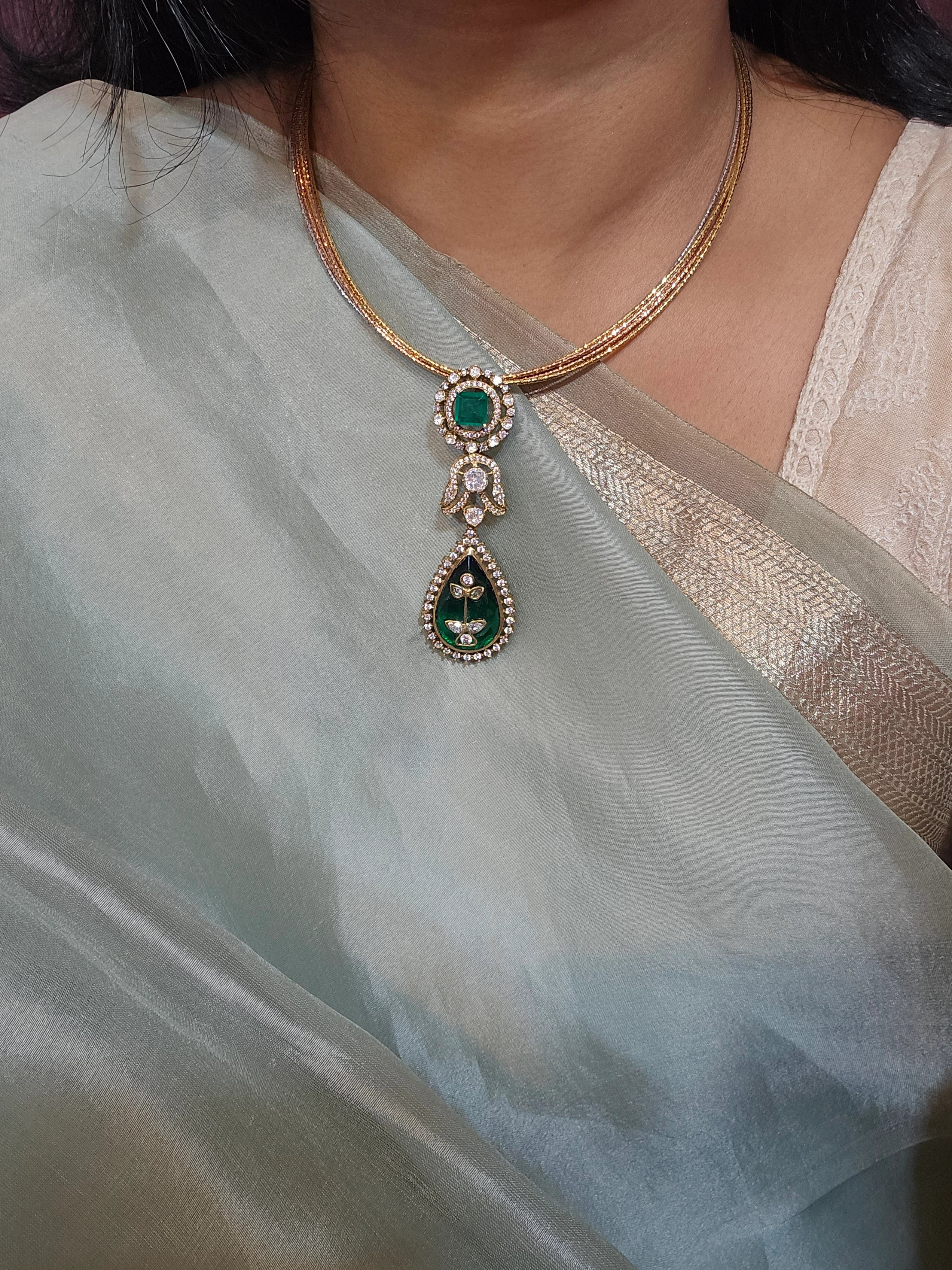 Emerald Royale Pendant