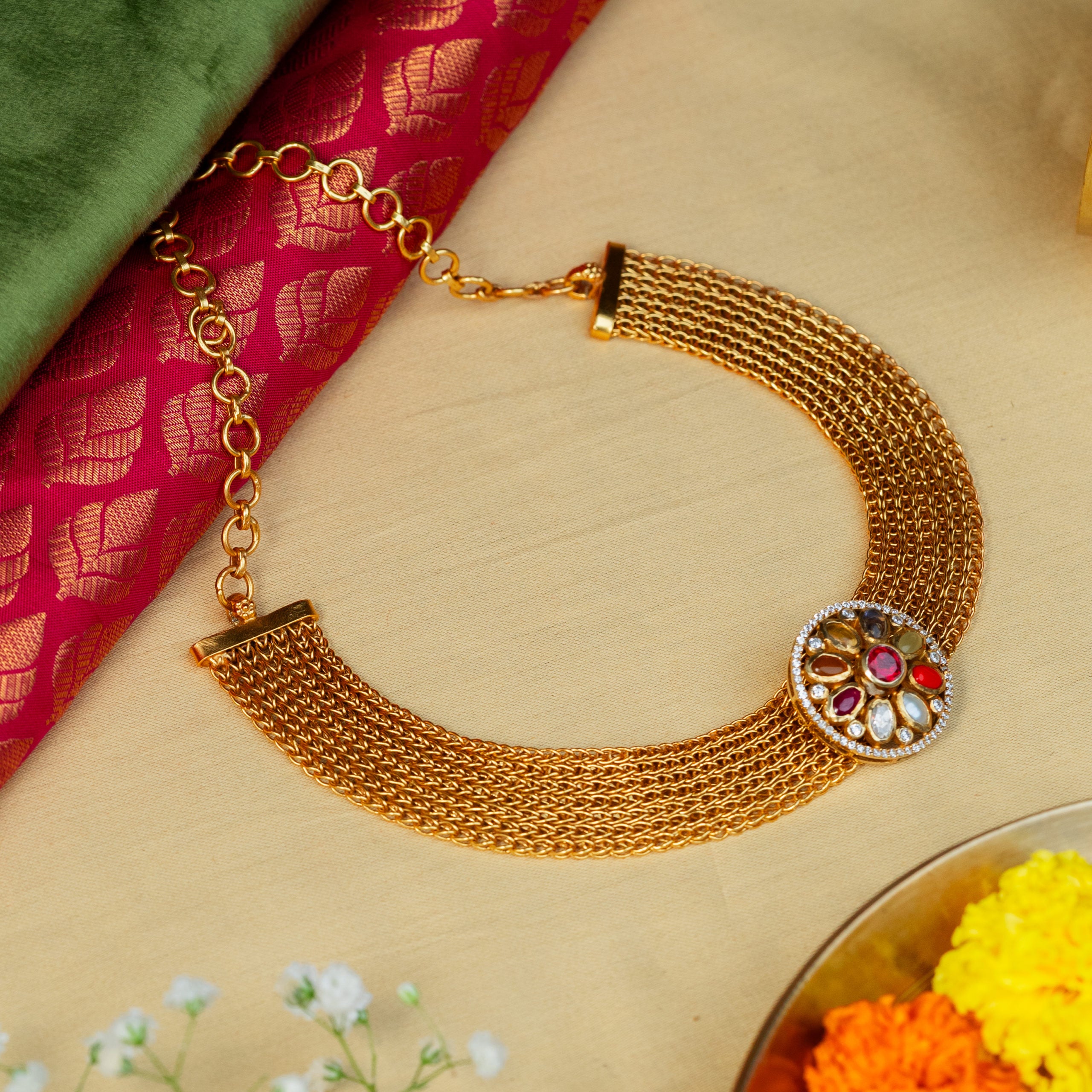 navratna necklace