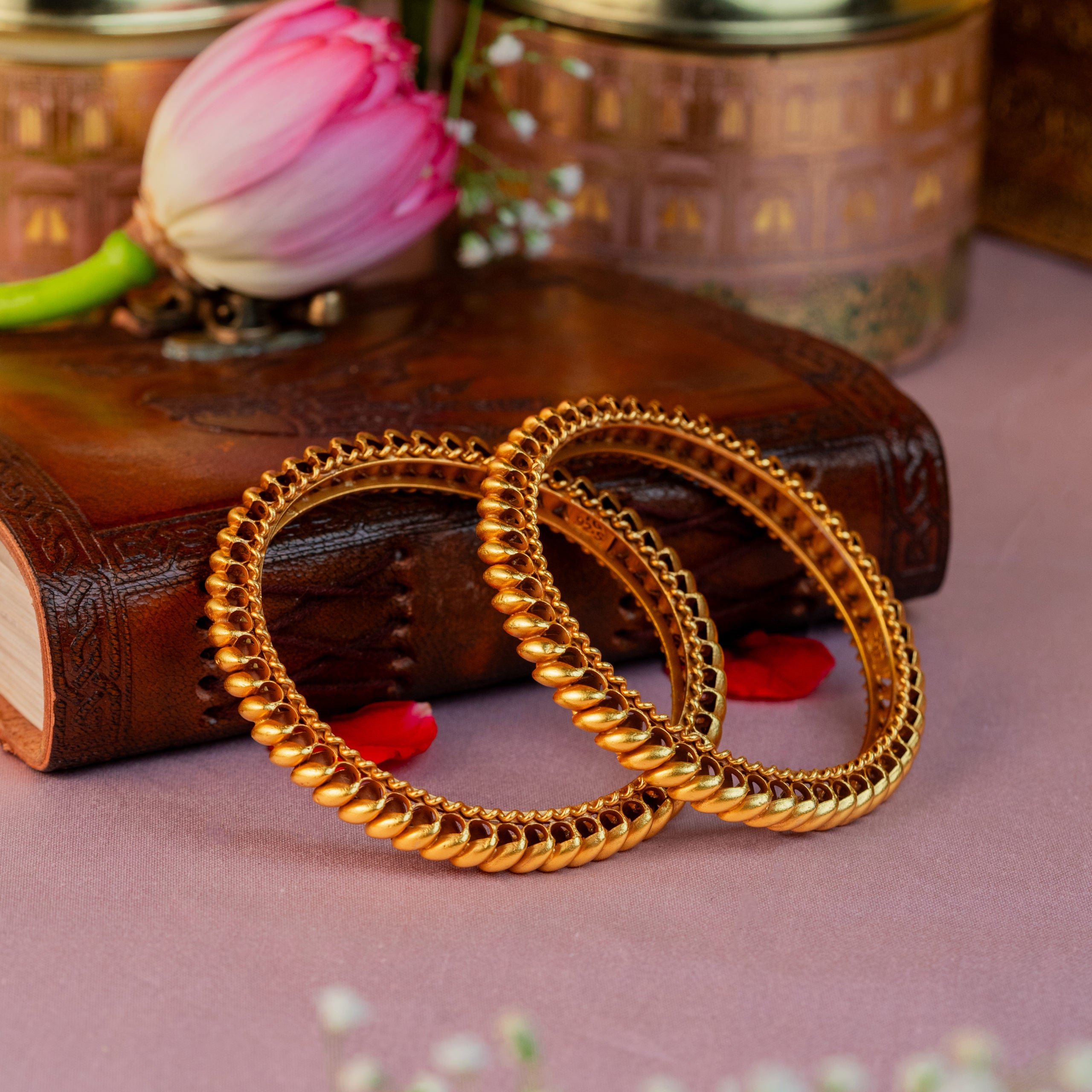 Golden Bliss Bangles