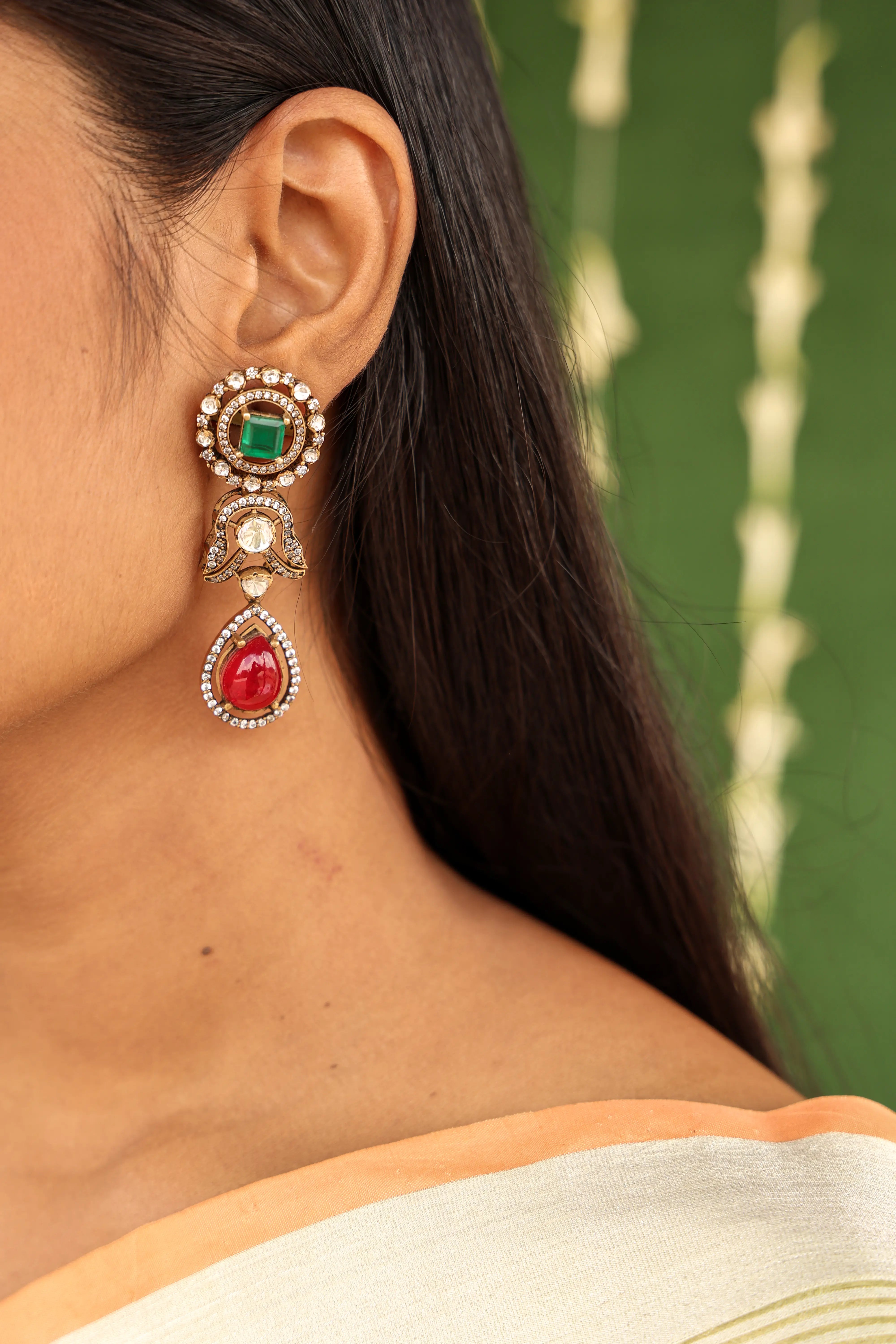 Zahra - Royal Drop Earrings