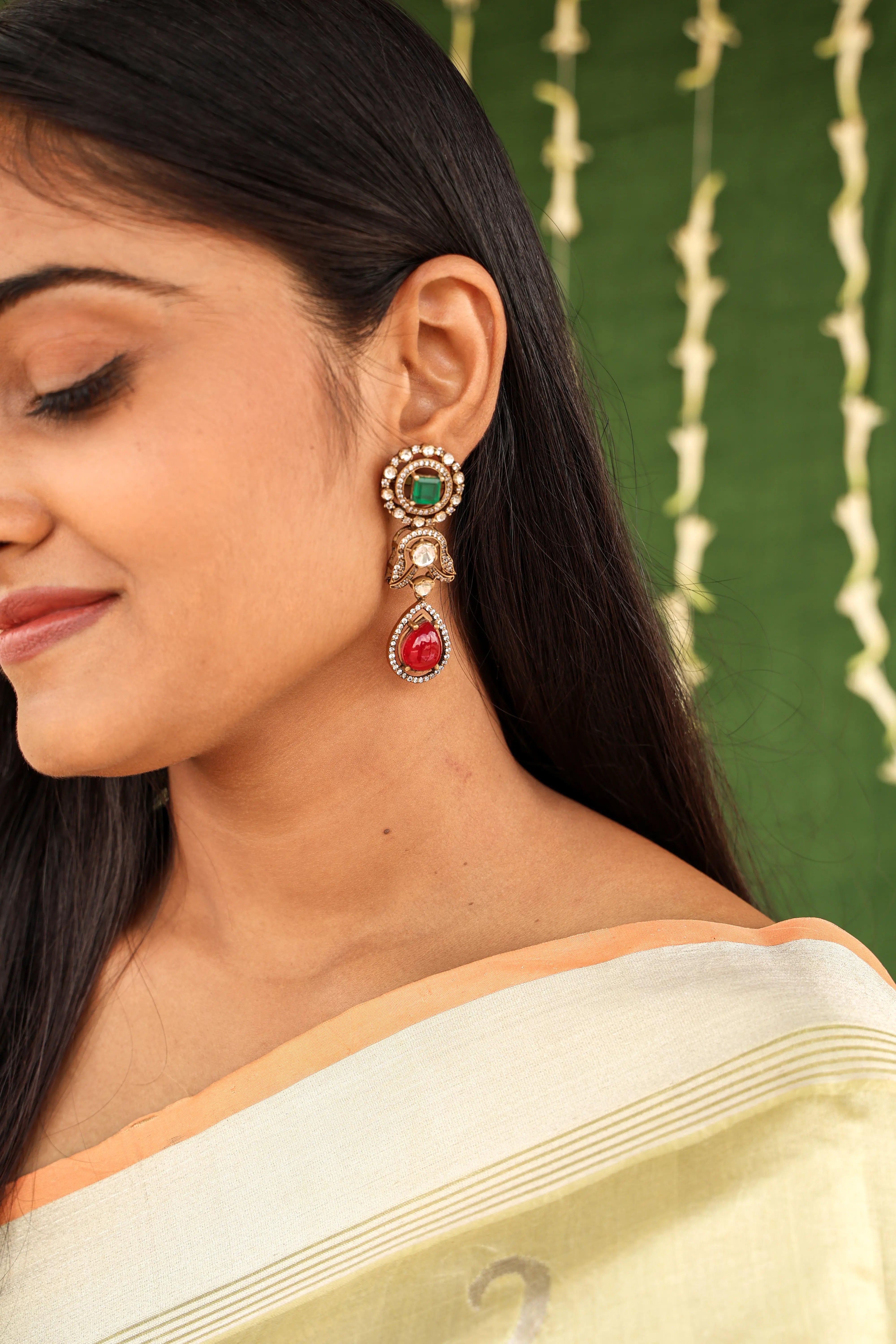 Zahra - Royal Drop Earrings