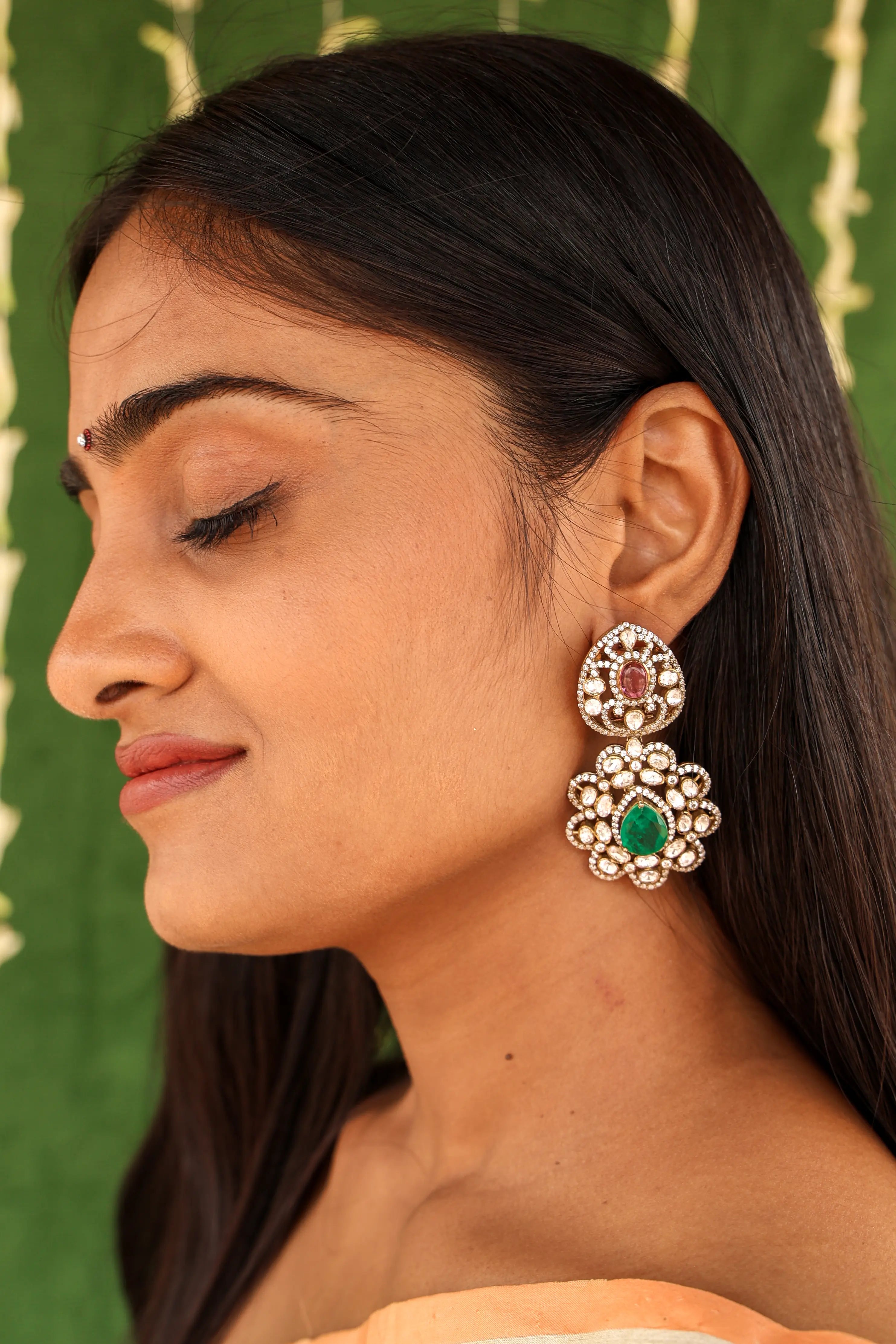 Elysia - Regal Bloom Earrings