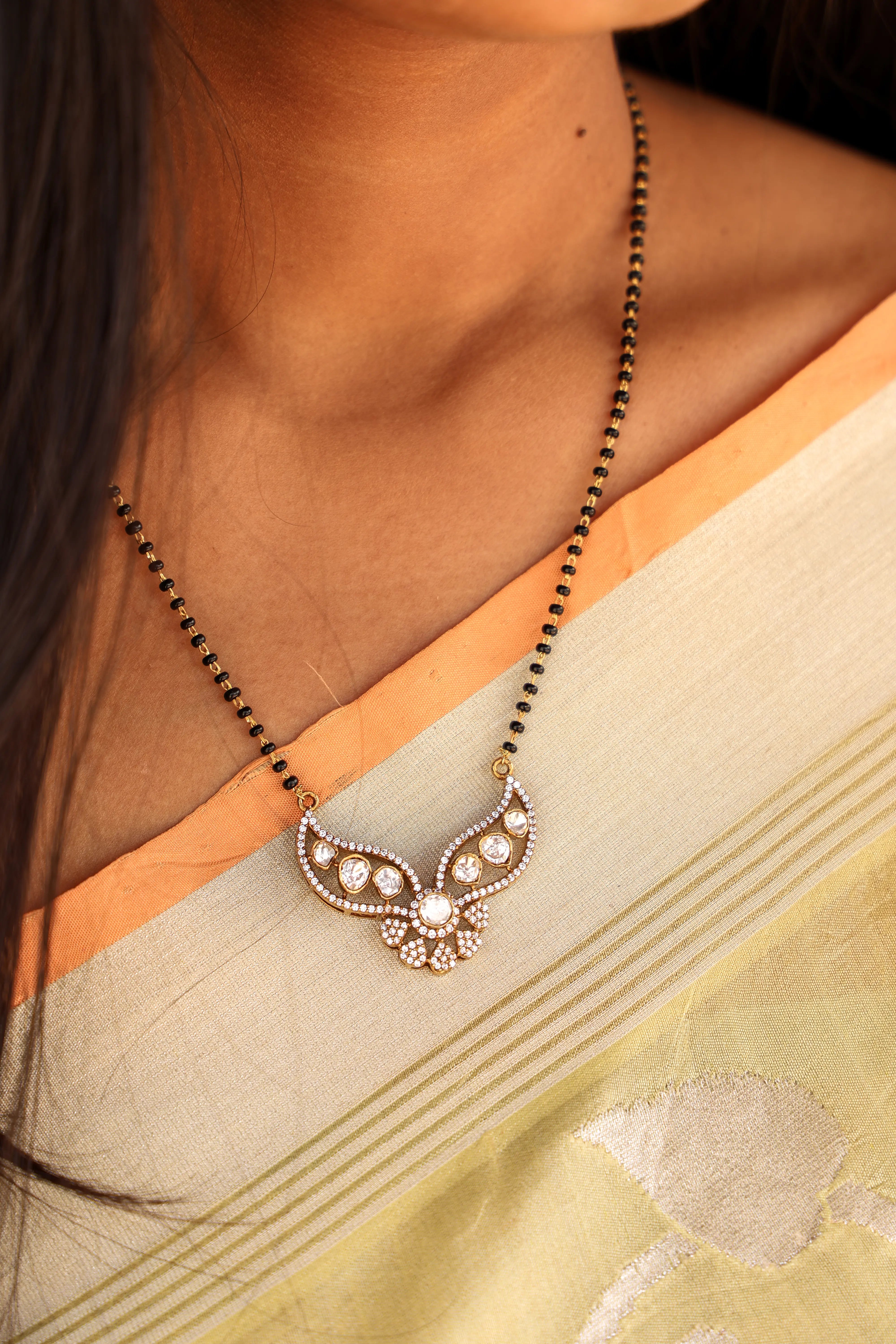 Hamsa - The Graceful Swan Mangalsutra
