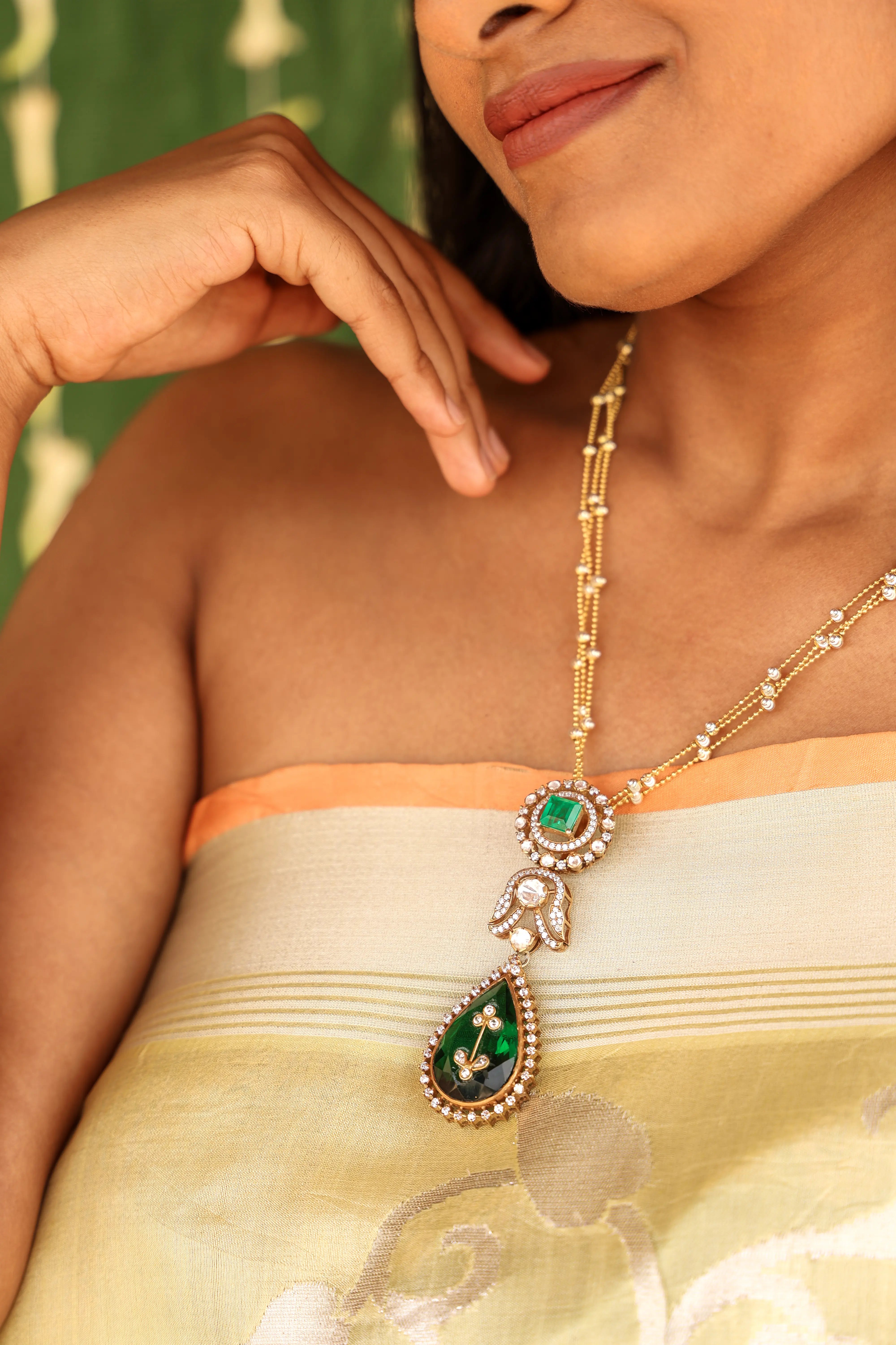 Emerald Royale Pendant