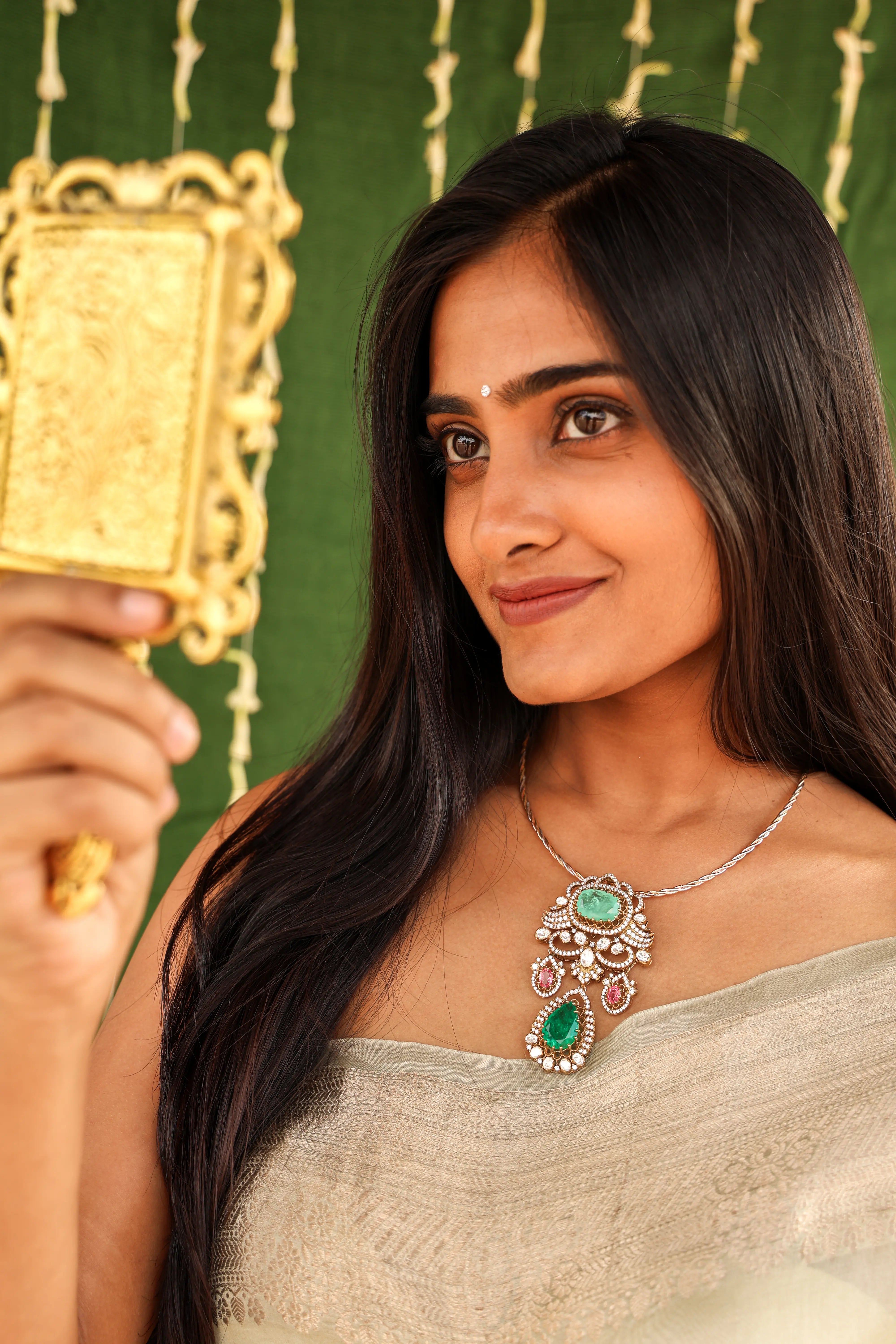 Royal Heritage Emerald Pendant