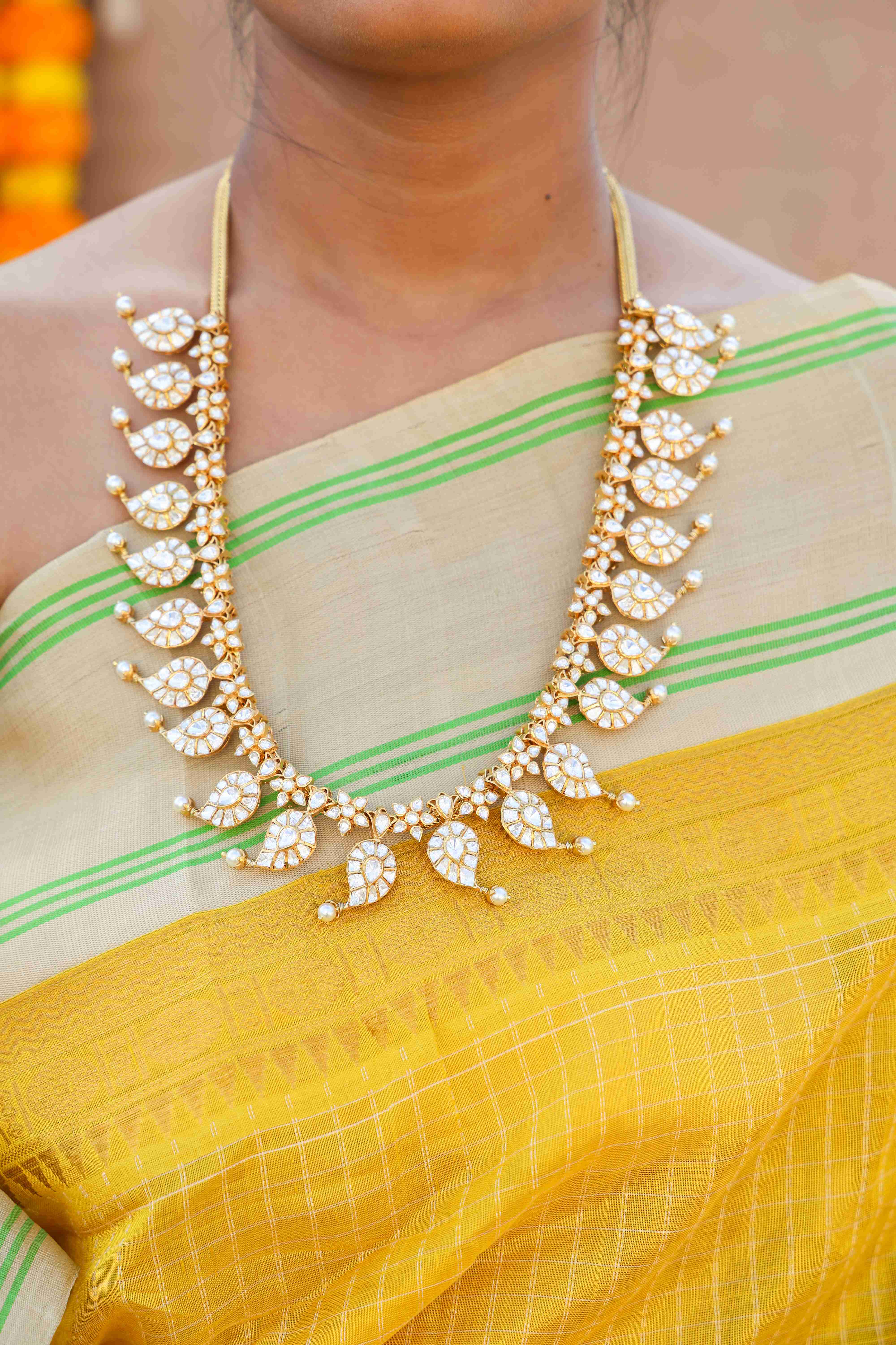 Chandrika Moissanite Haar