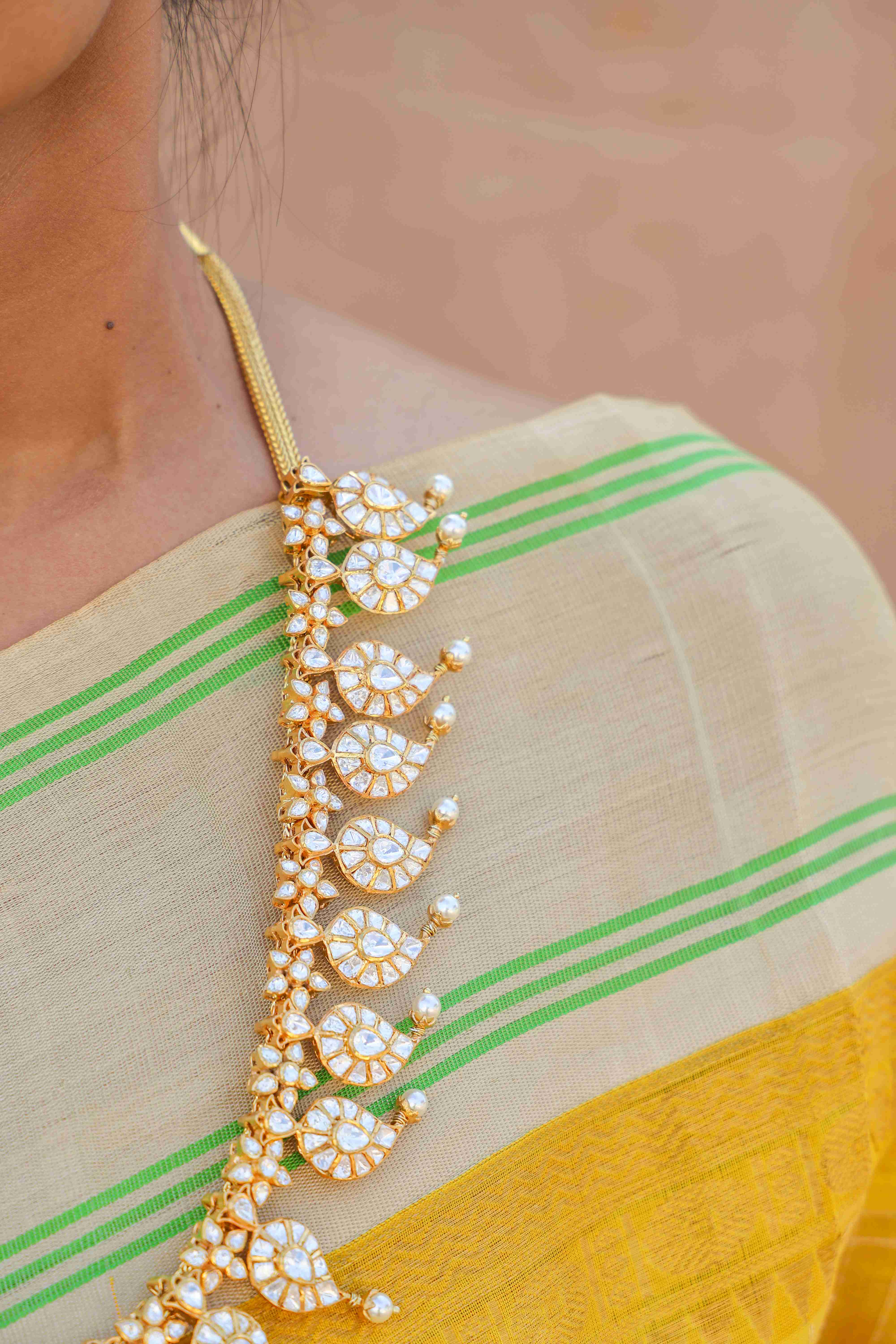 Chandrika Moissanite Haar