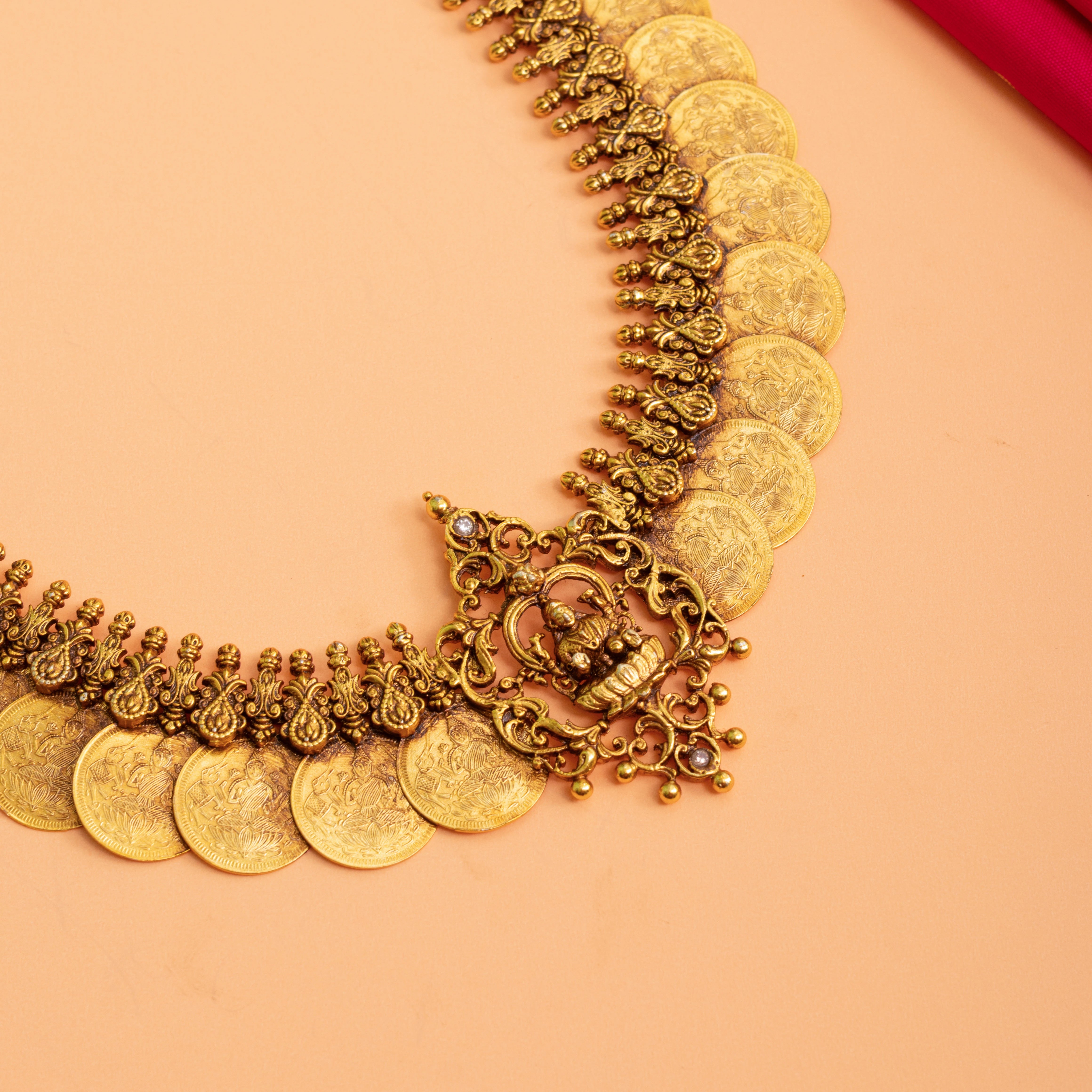 Kanaka Laxmi Coin Necklace