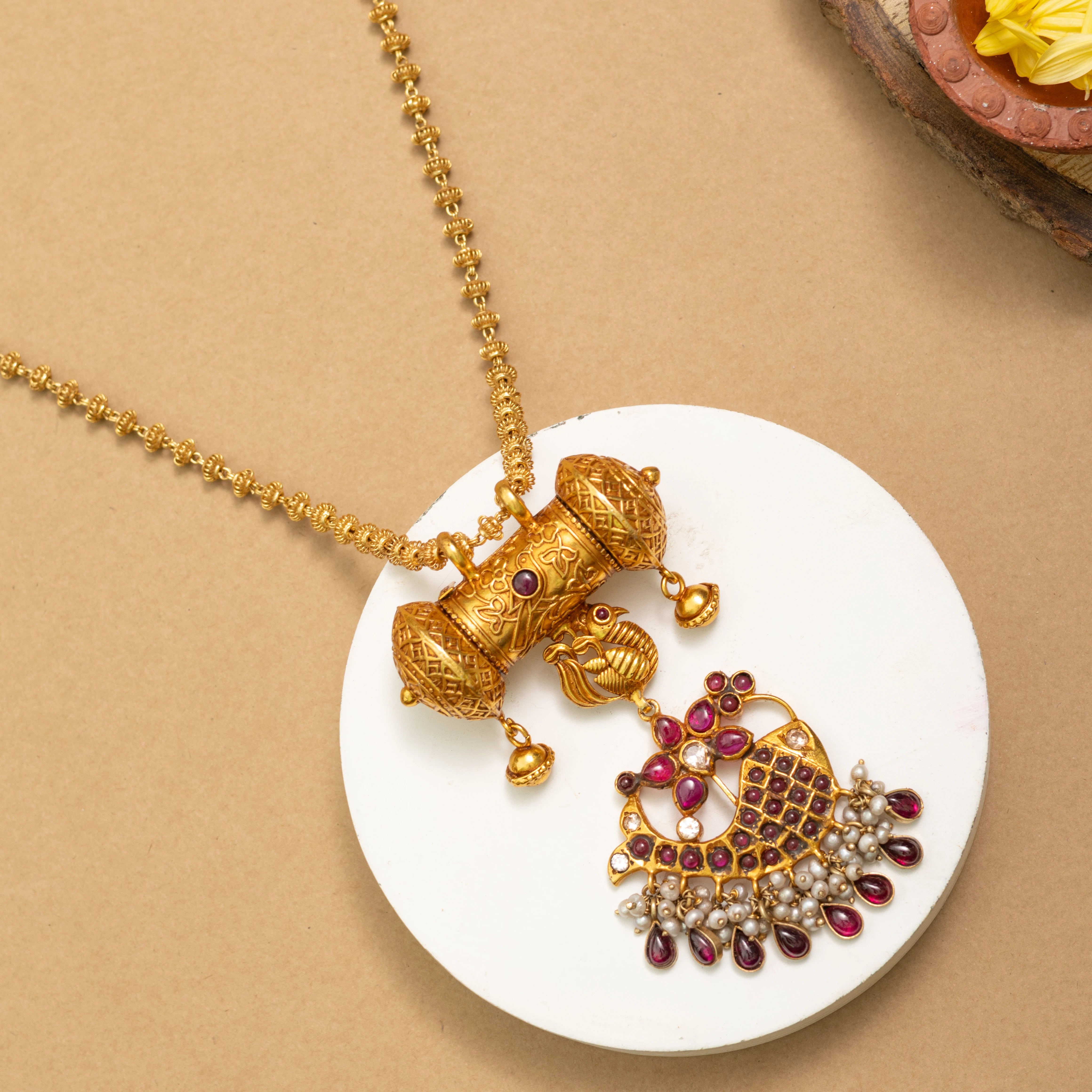 Anvaya Gulab Pendant