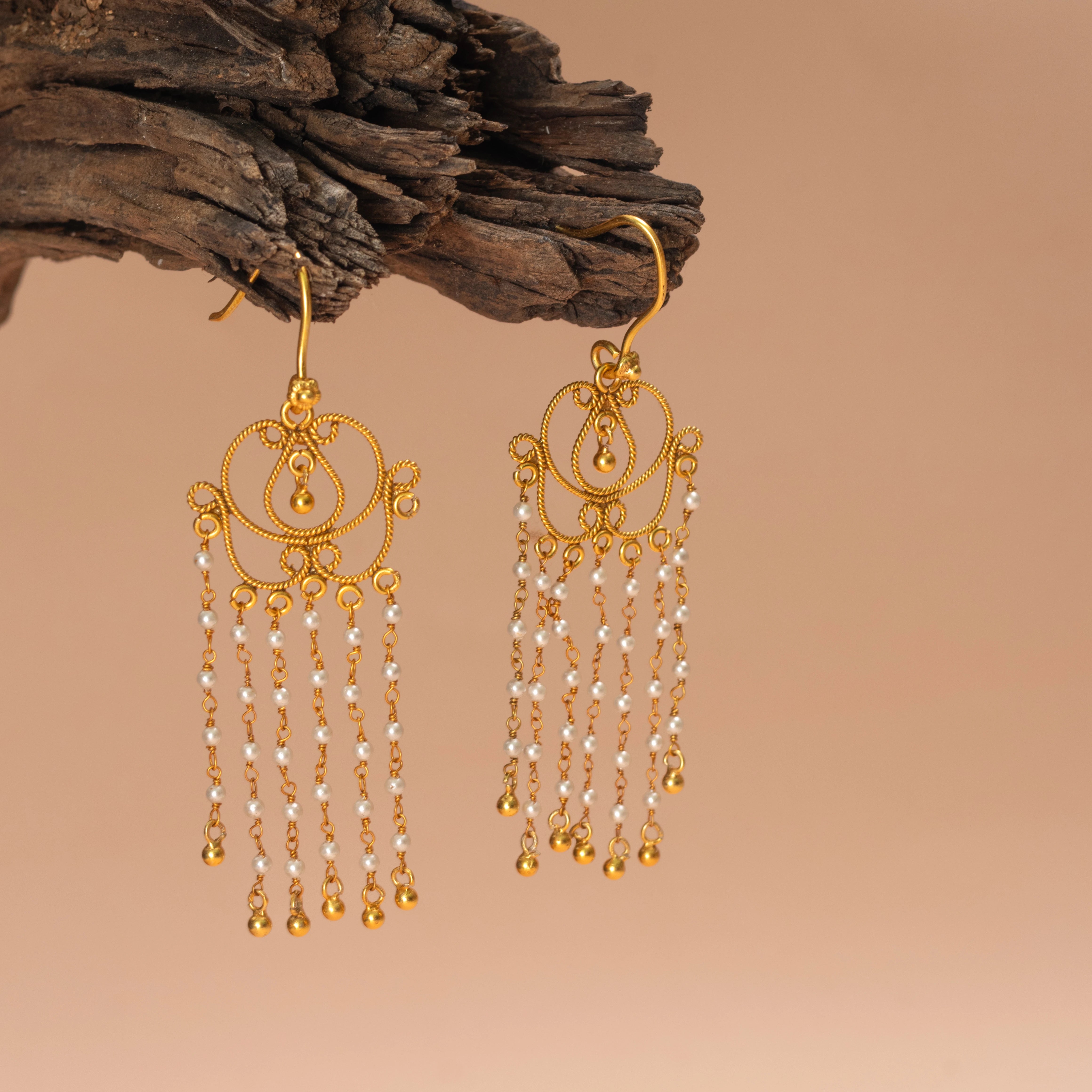 Rajvanshi Latkan Earrings
