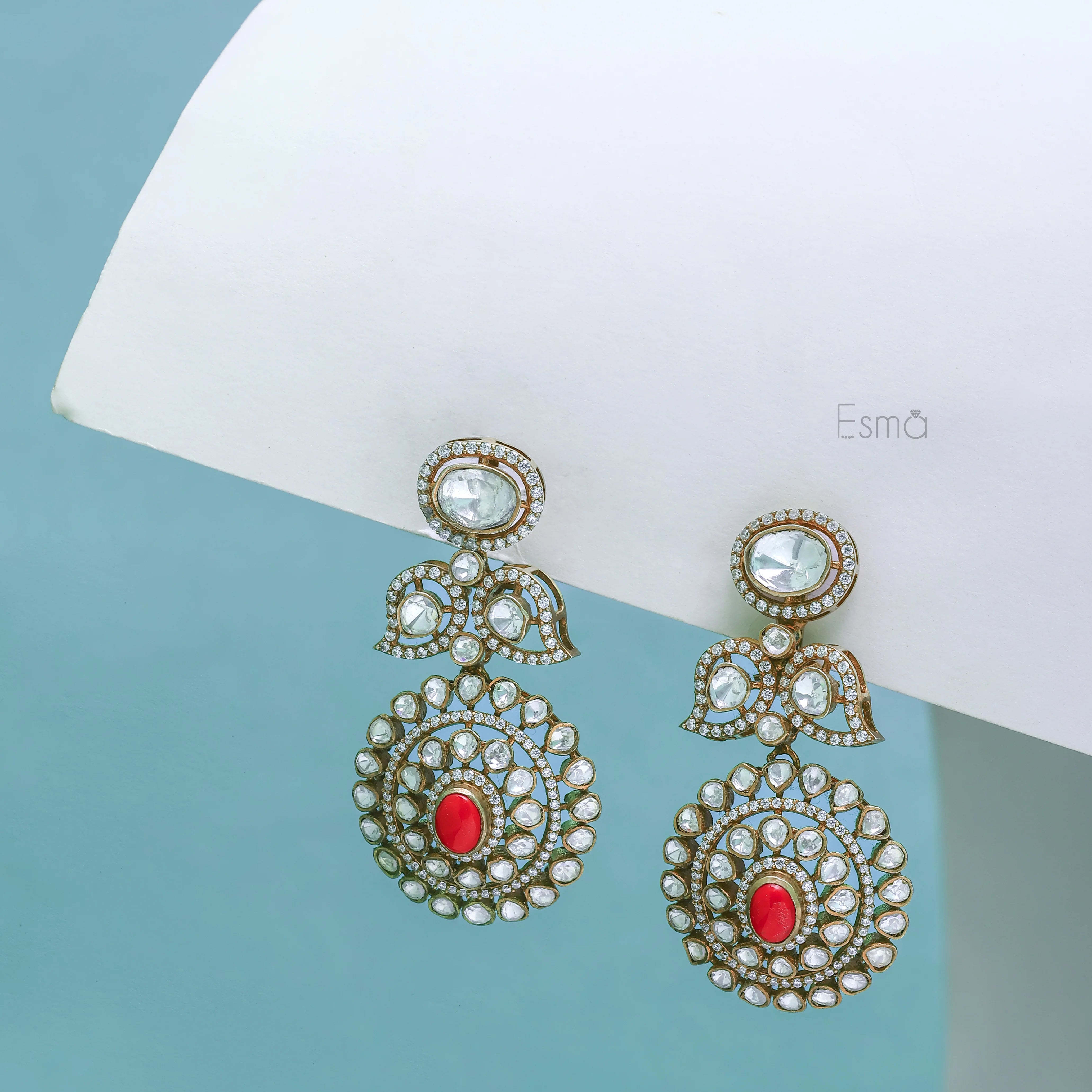 Noor Ruby Earrings