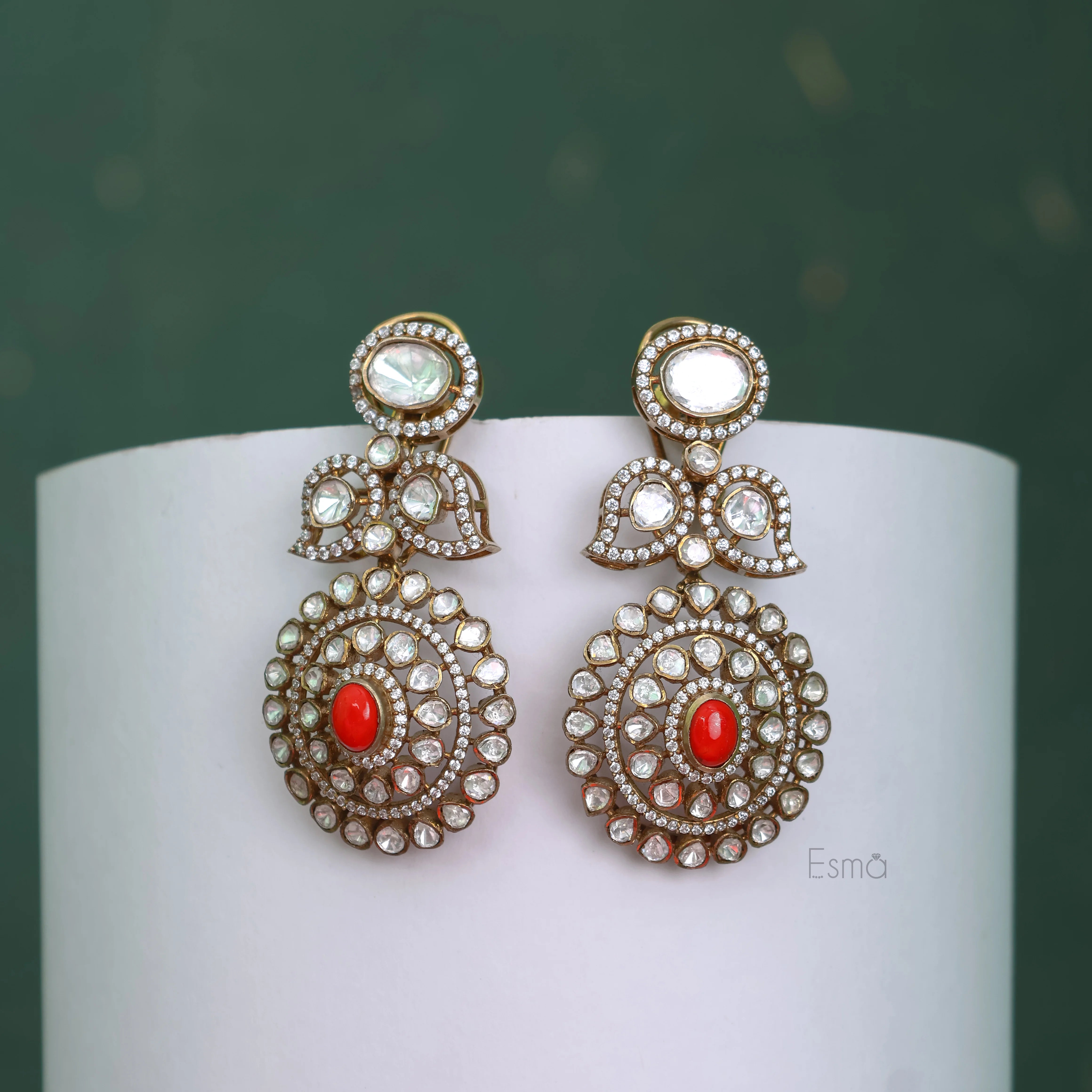 Noor Ruby Earrings
