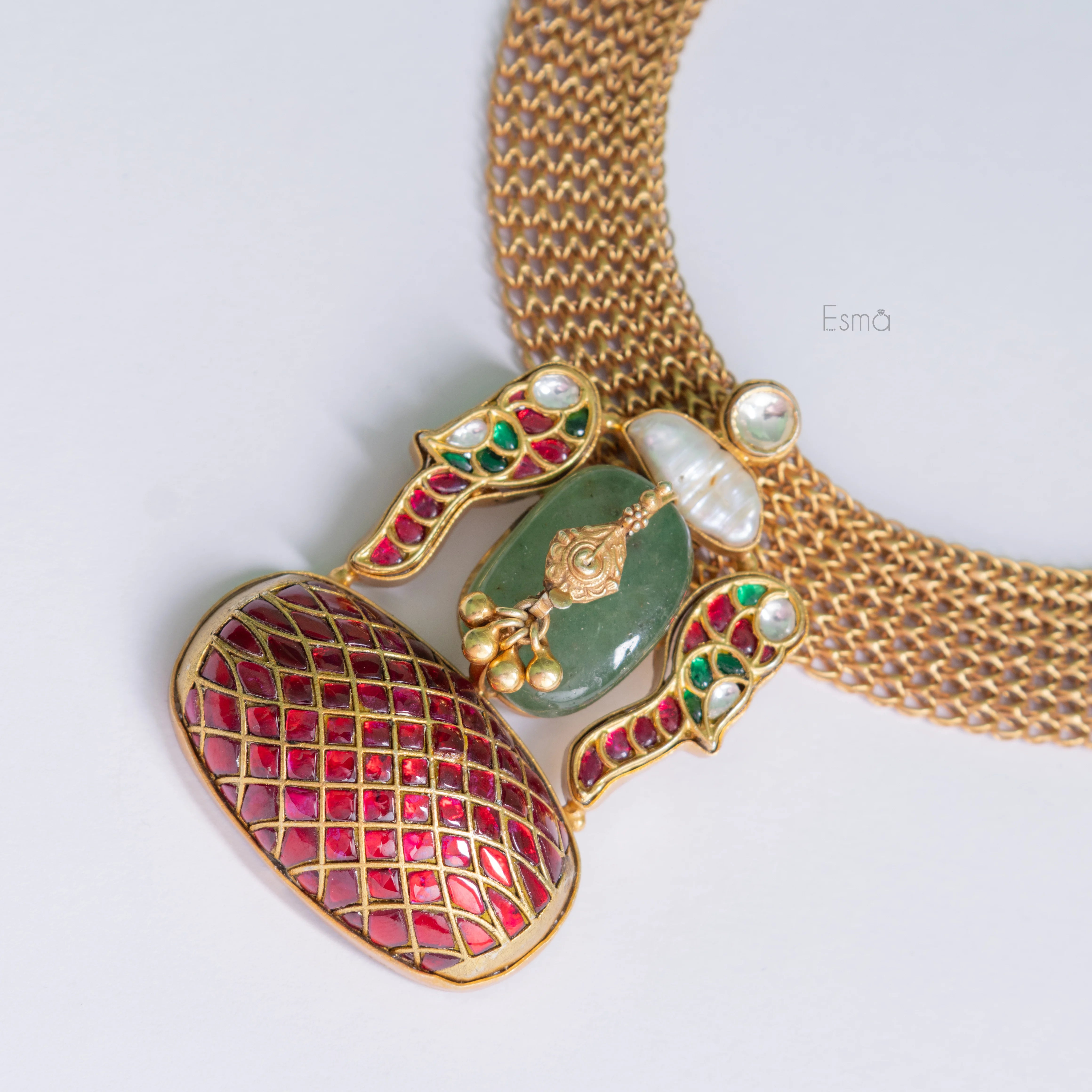 Royal Peacock Treasure Pendant