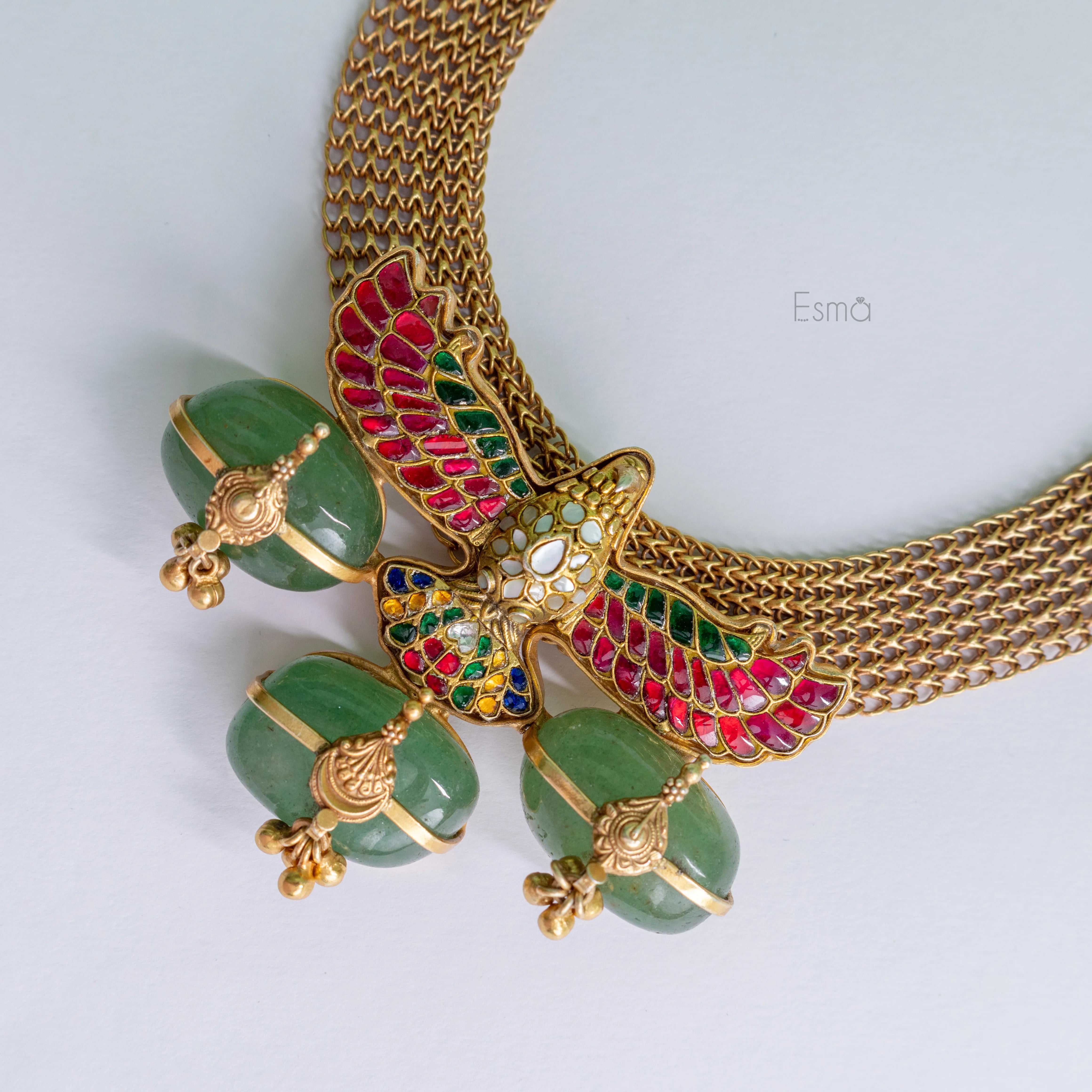 Mayura Varnam Pendant