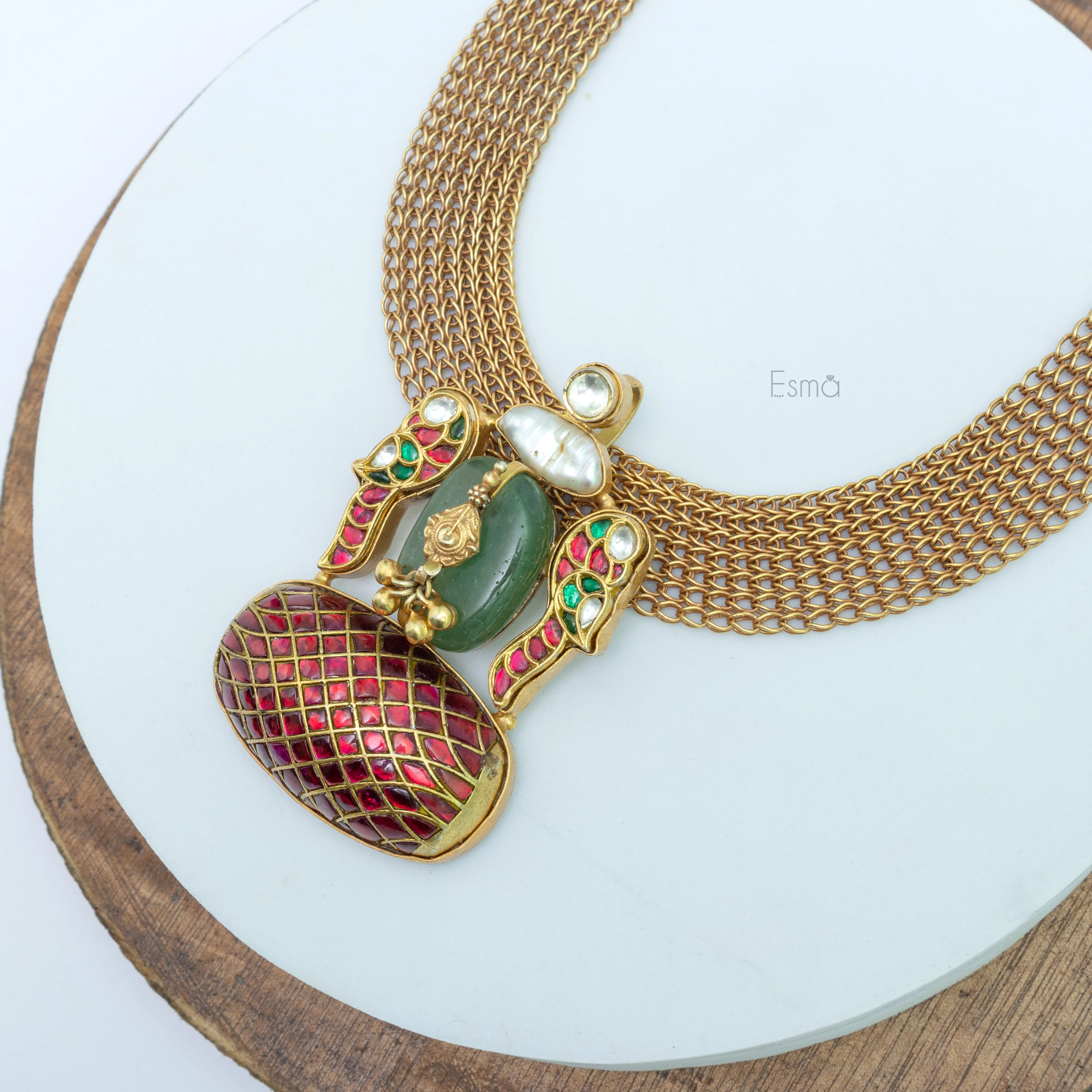 Royal Peacock Treasure Pendant