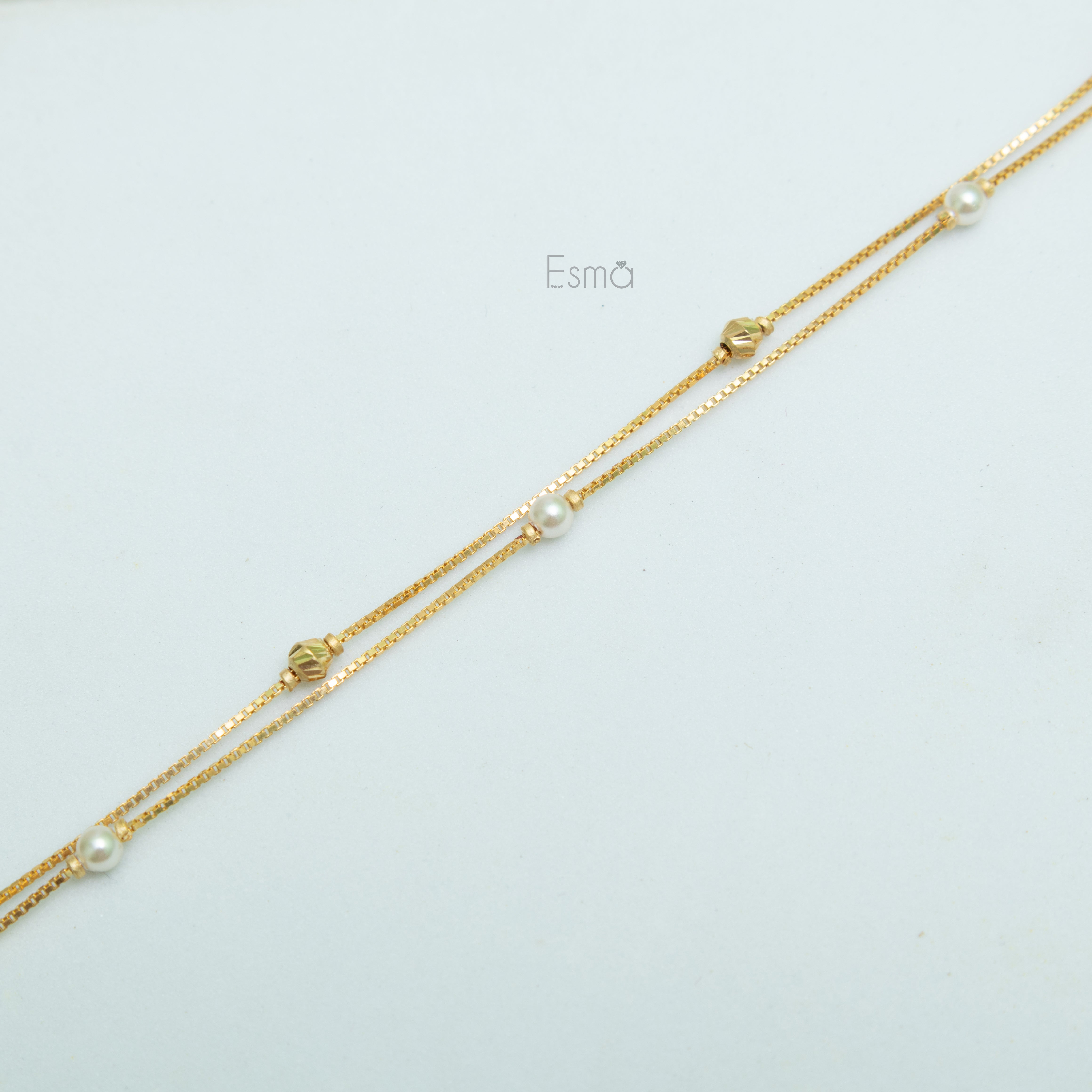 Sitara Beaded Double Chain