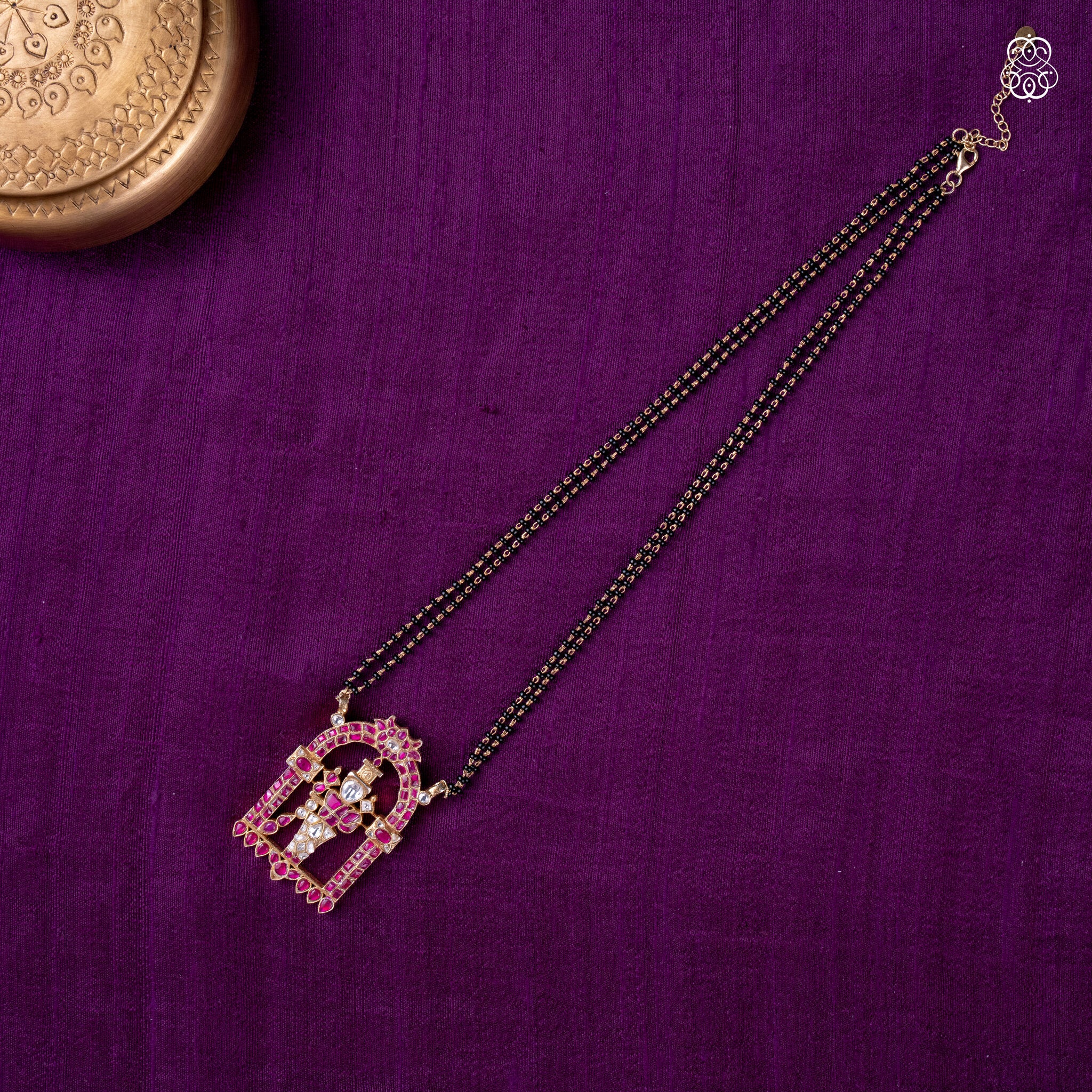 black beads mangalsutra
