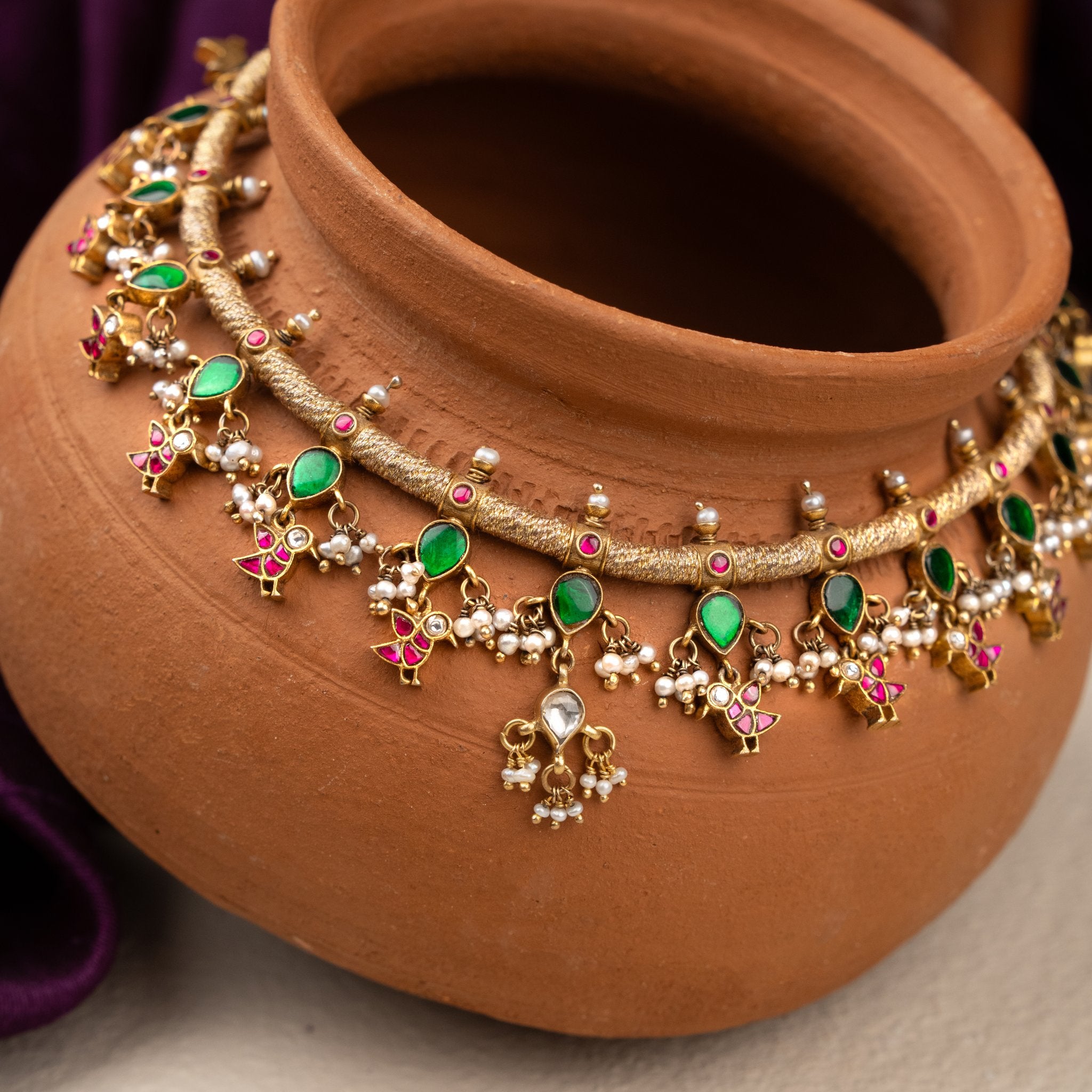Haritha Varnam Choker