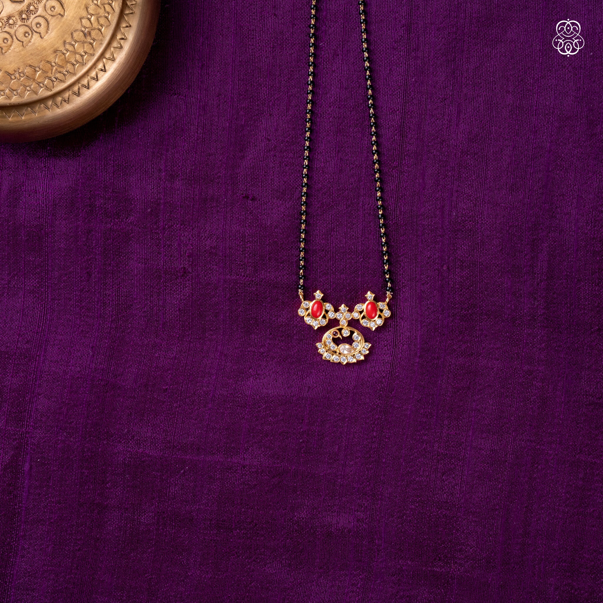 black beads mangalsutra