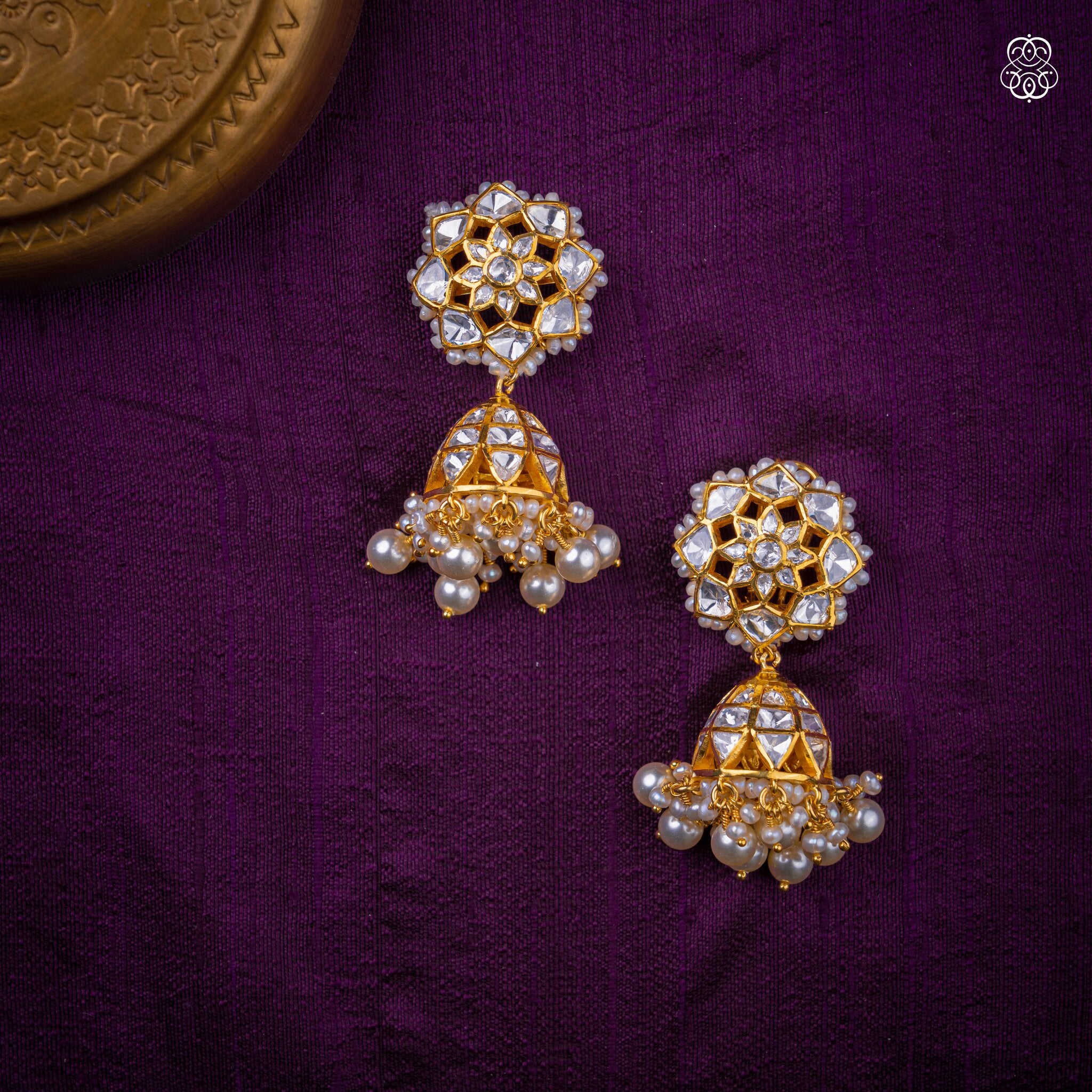 Moti Mandara Jhumka