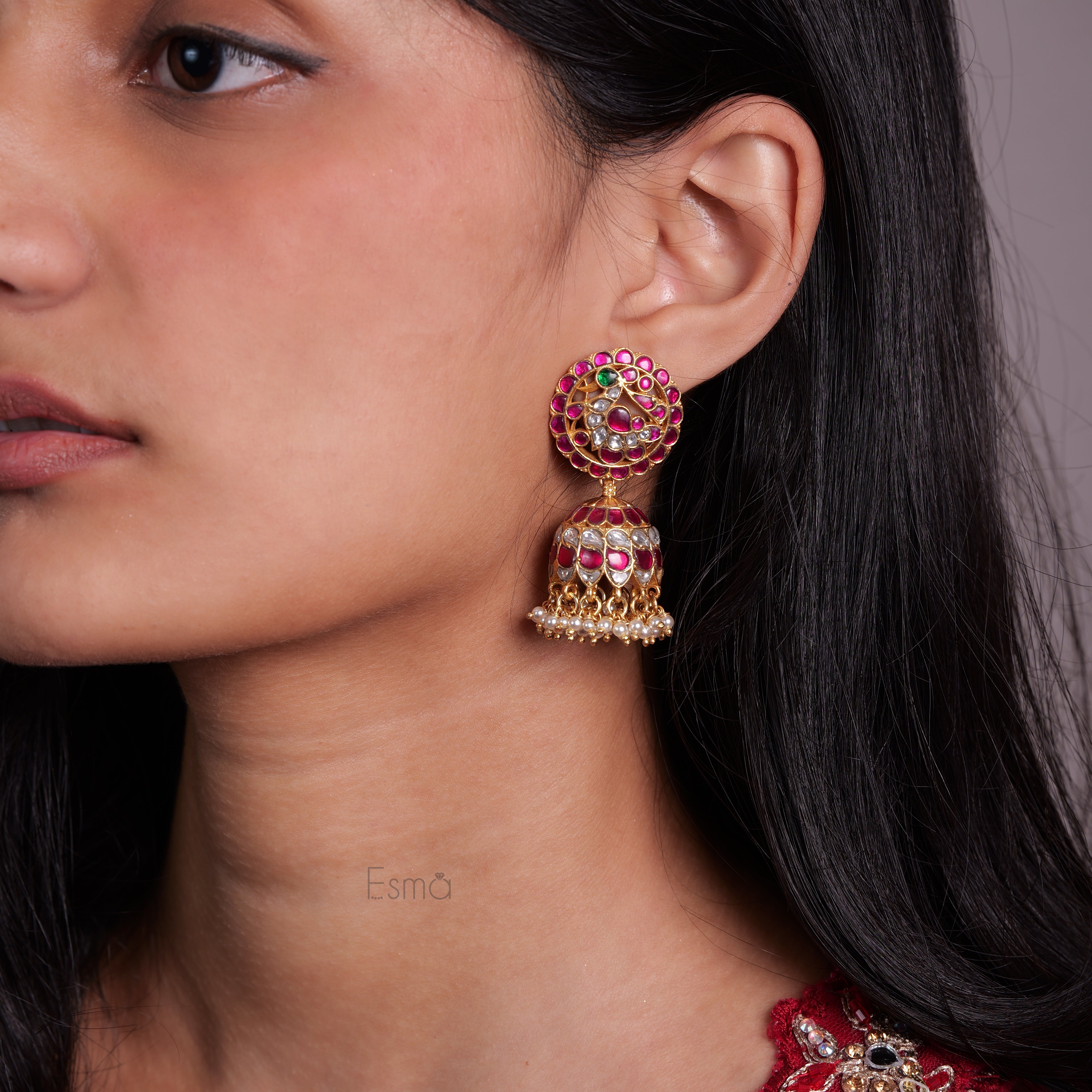Gulnaar – Jhumka Earrings
