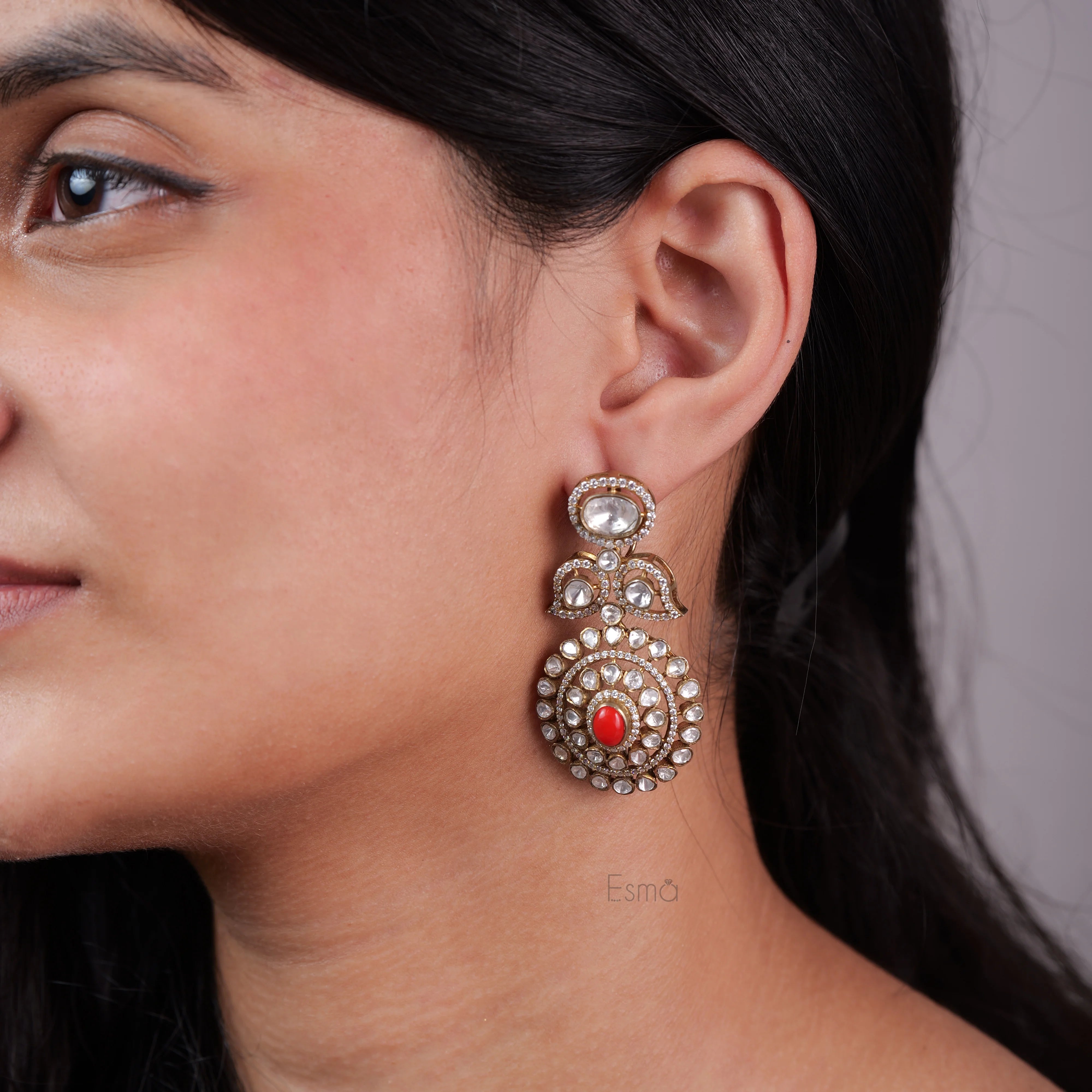 Noor Ruby Earrings