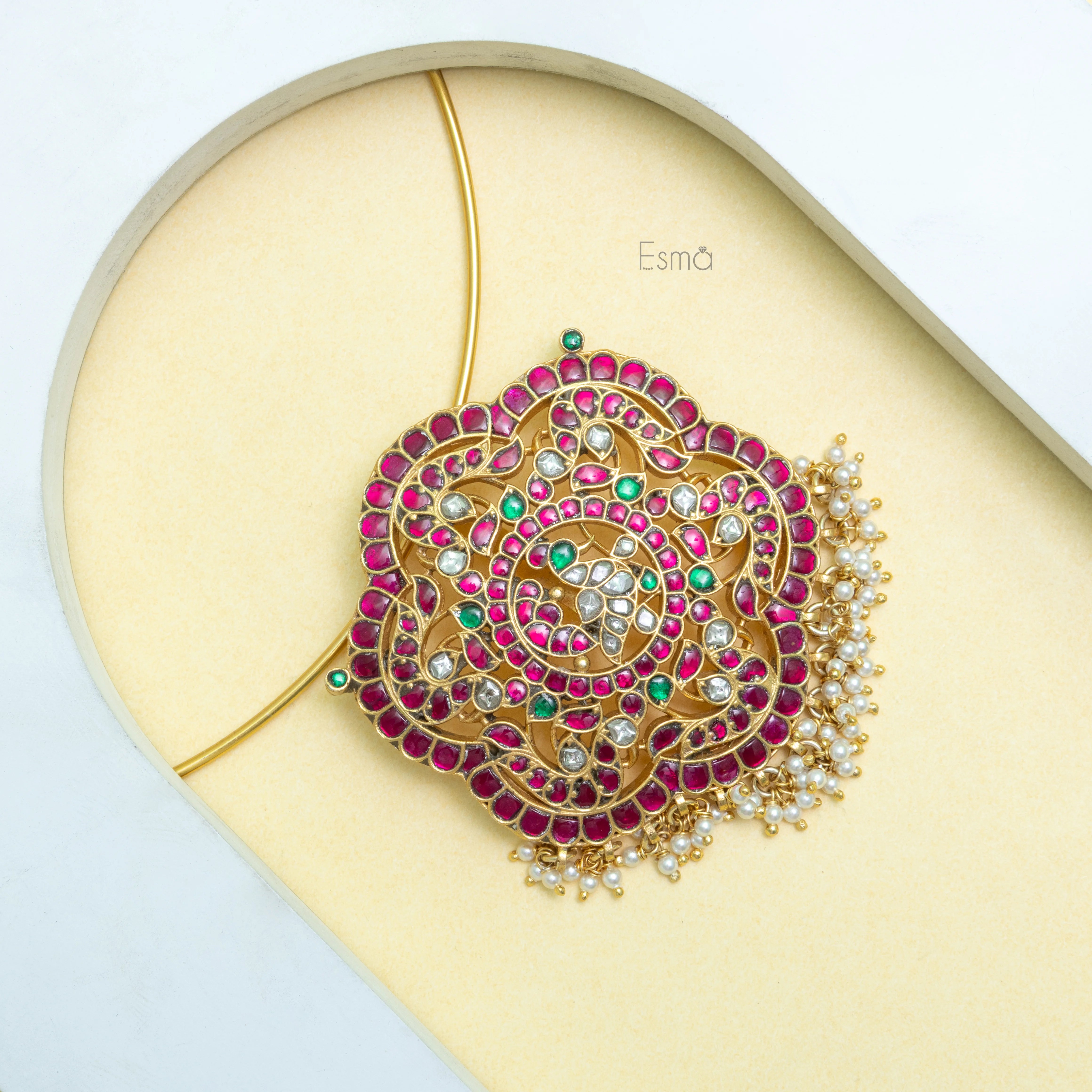 Padma Kundan Pendant