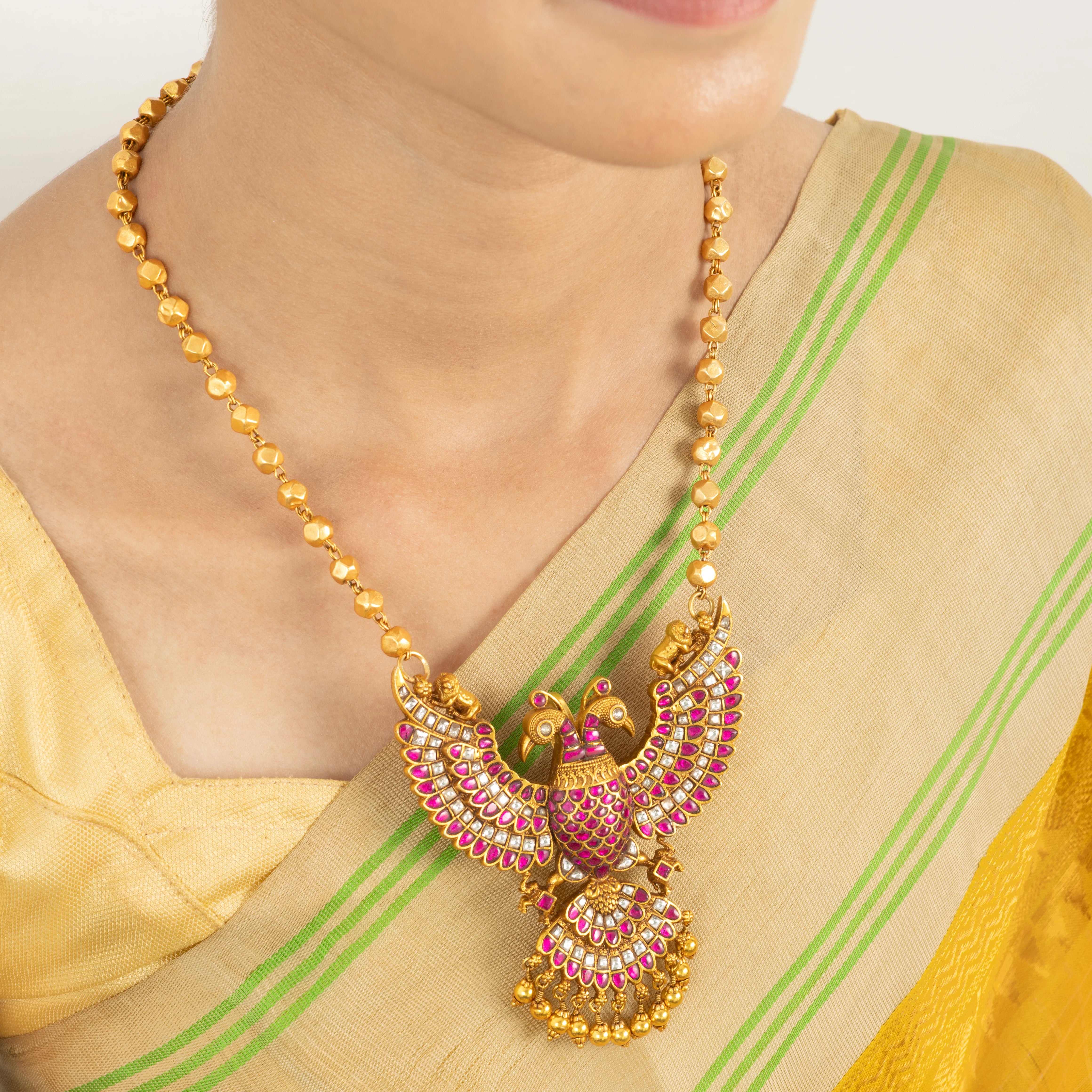 Garuda Nayanam Necklace