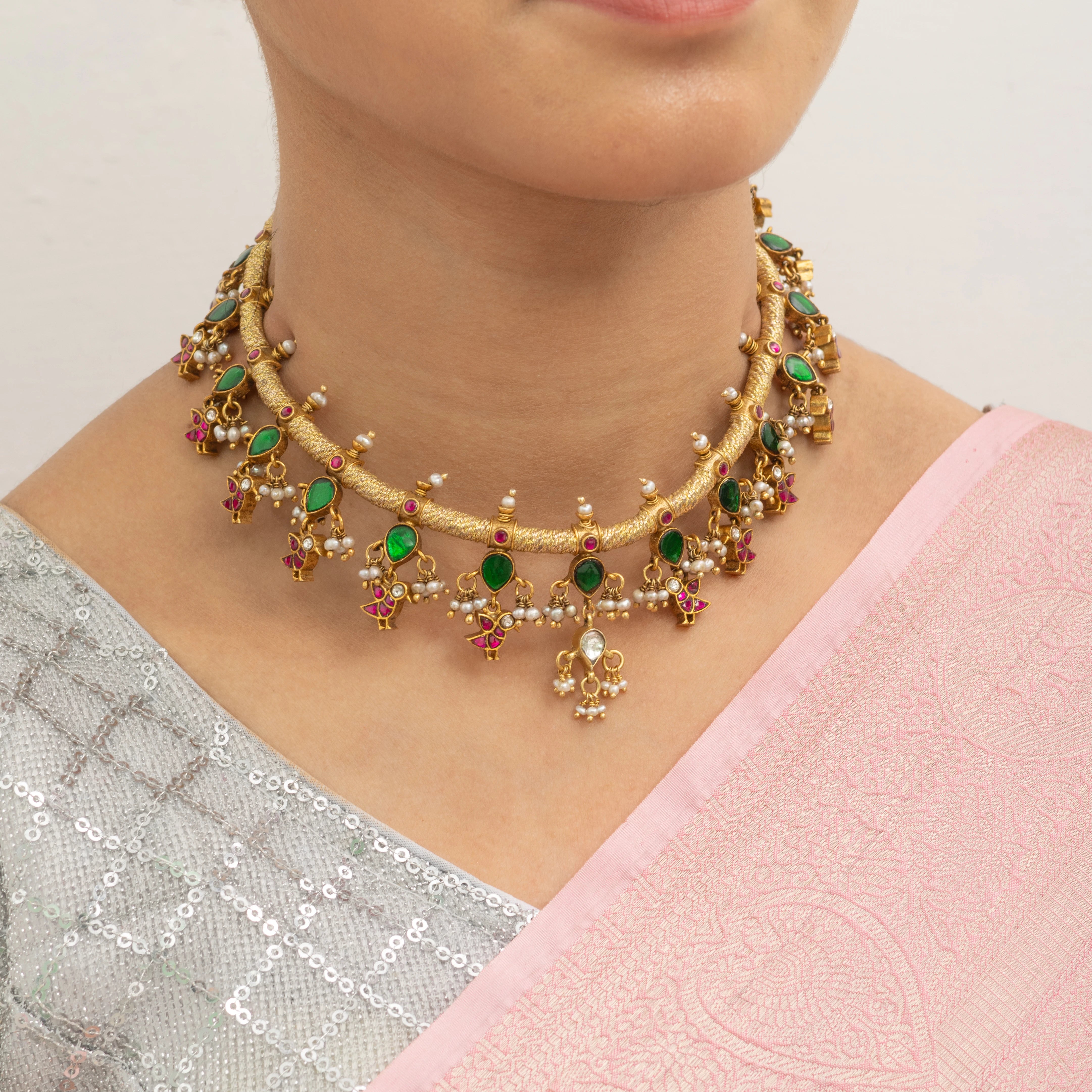 Haritha Varnam Choker