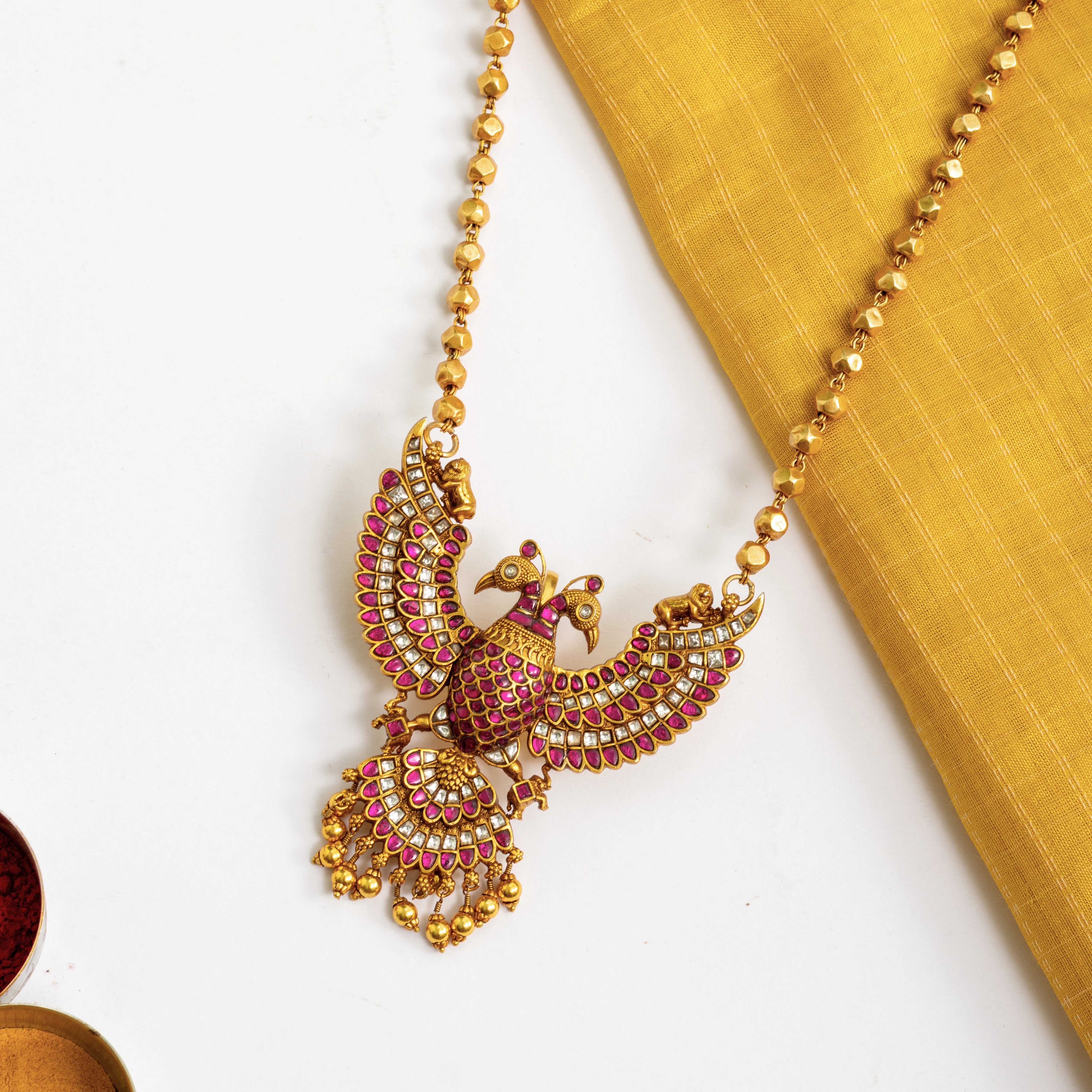 Garuda Nayanam Necklace