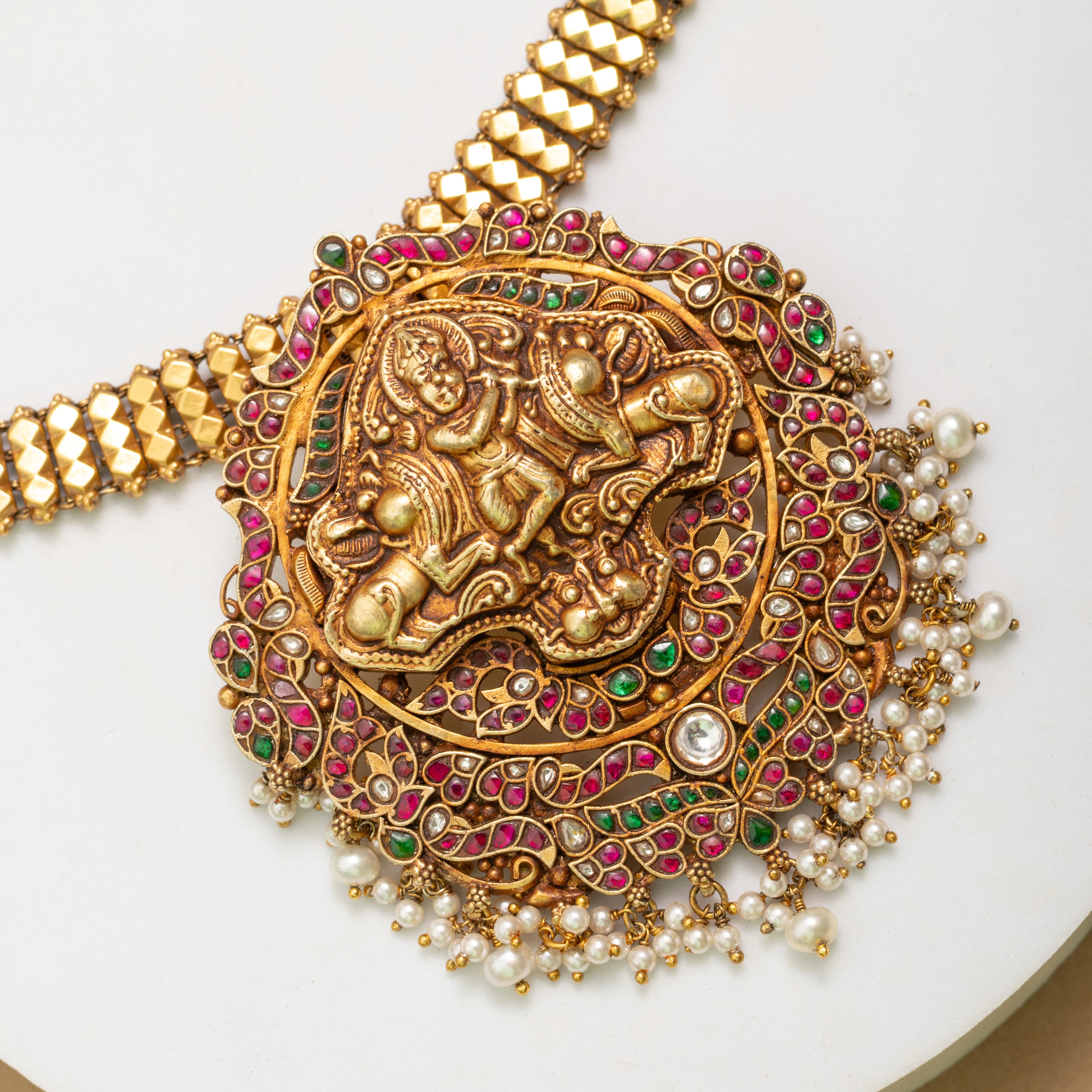 Sri Mahalakshmi Varnam Pendant