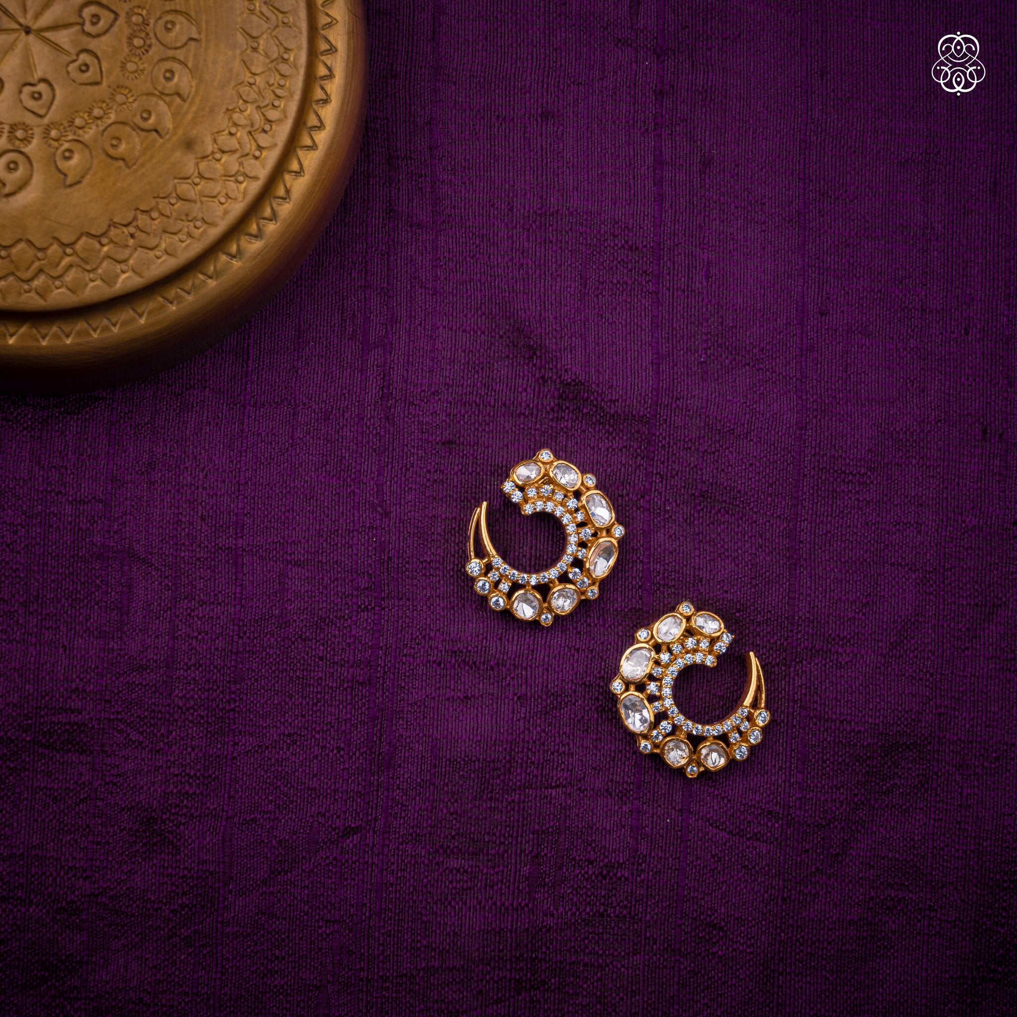 Ardhachandra Studs