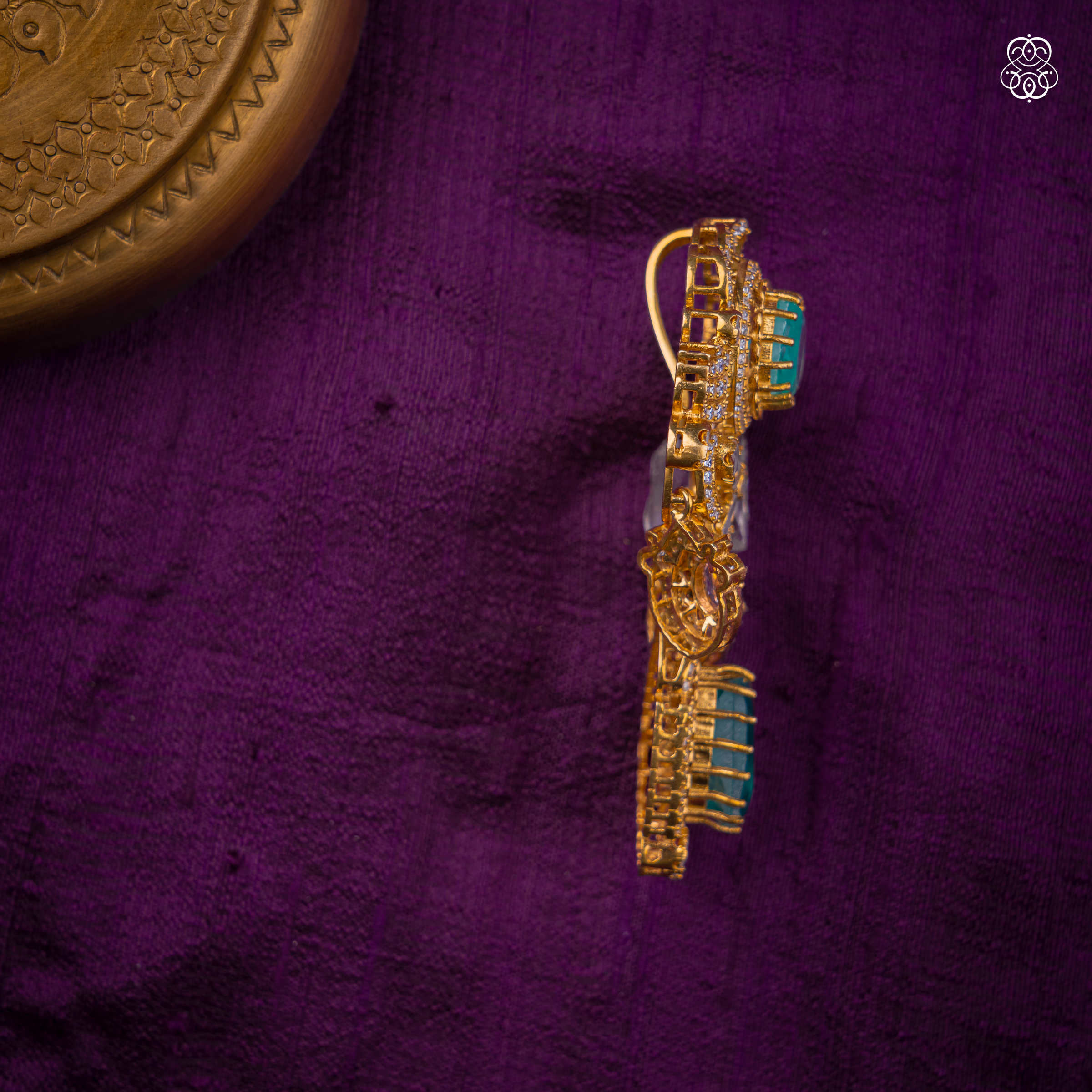 Royal Heritage Emerald Pendant