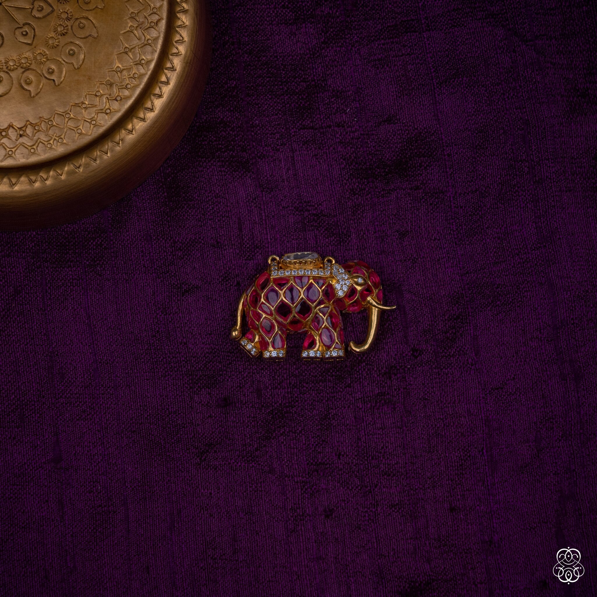 Gajalakshmi Pendant