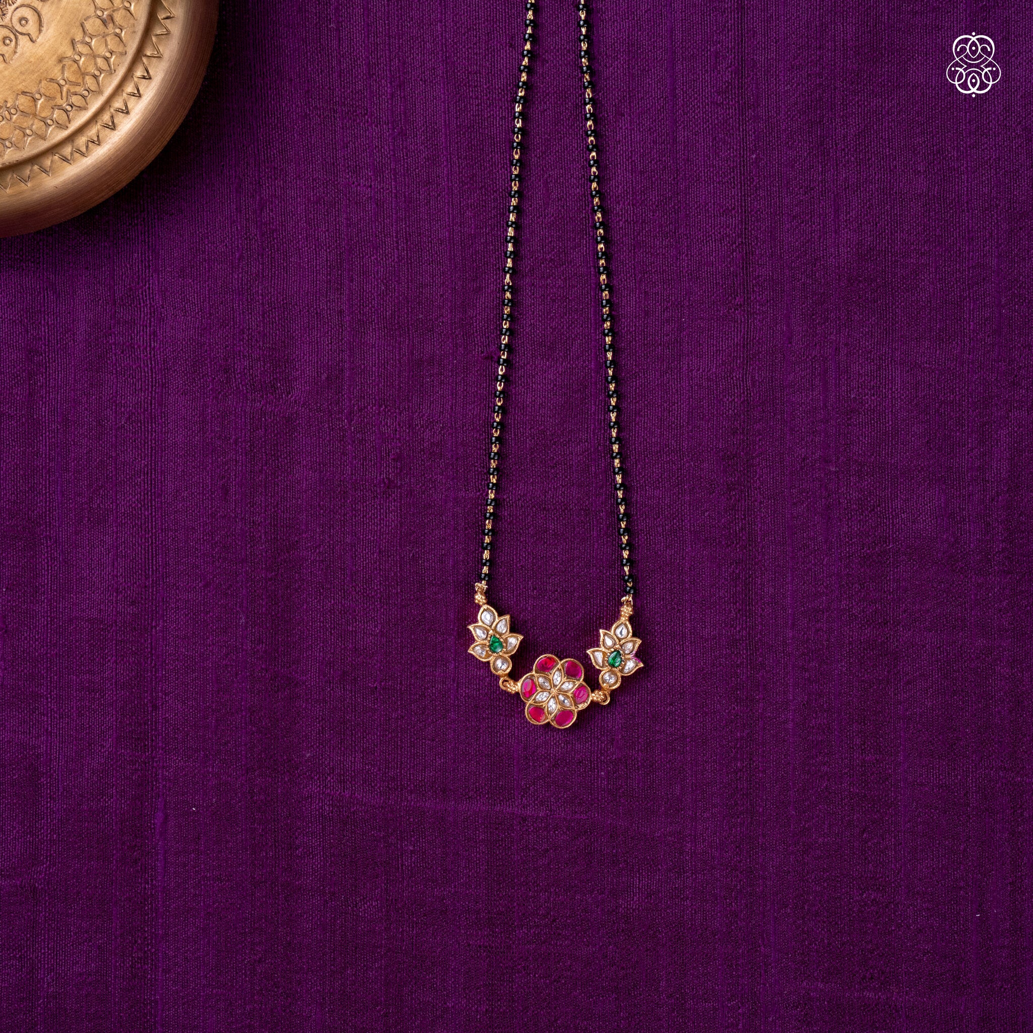 black beads mangalsutra
