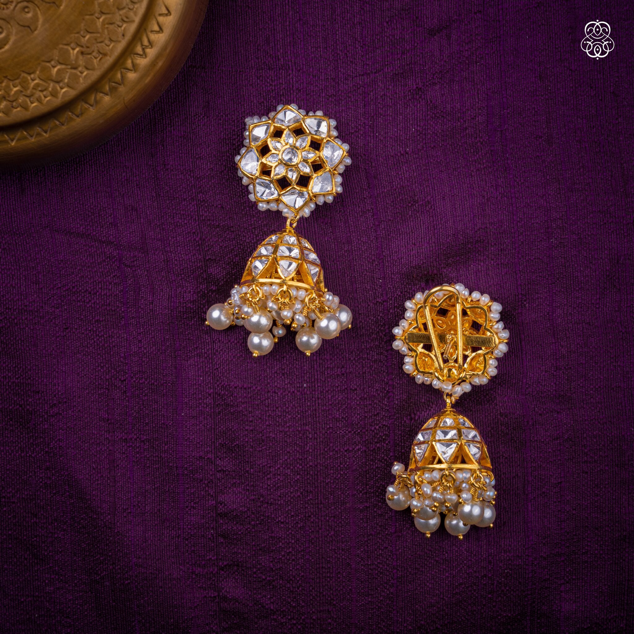 Moti Mandara Jhumka