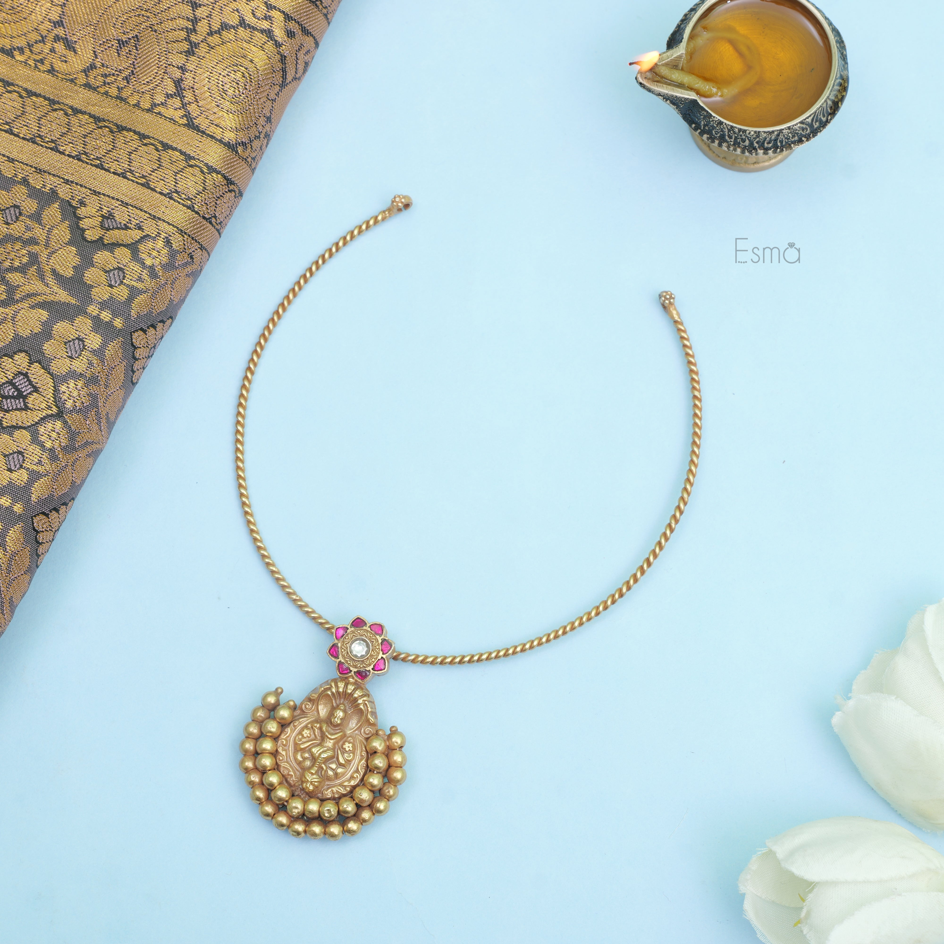 Gajalakshmi Temple Choker