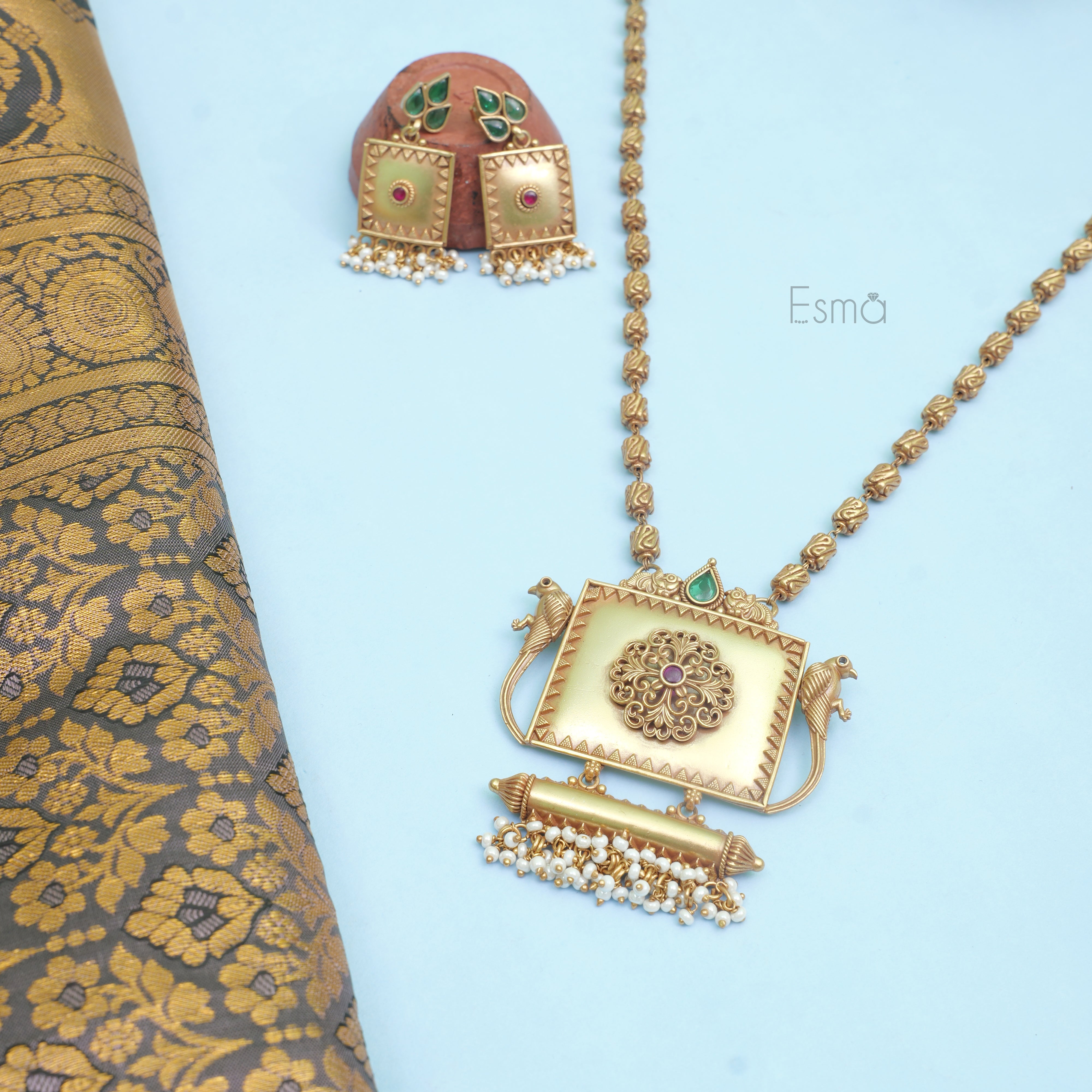 Rajmayura Necklace Set
