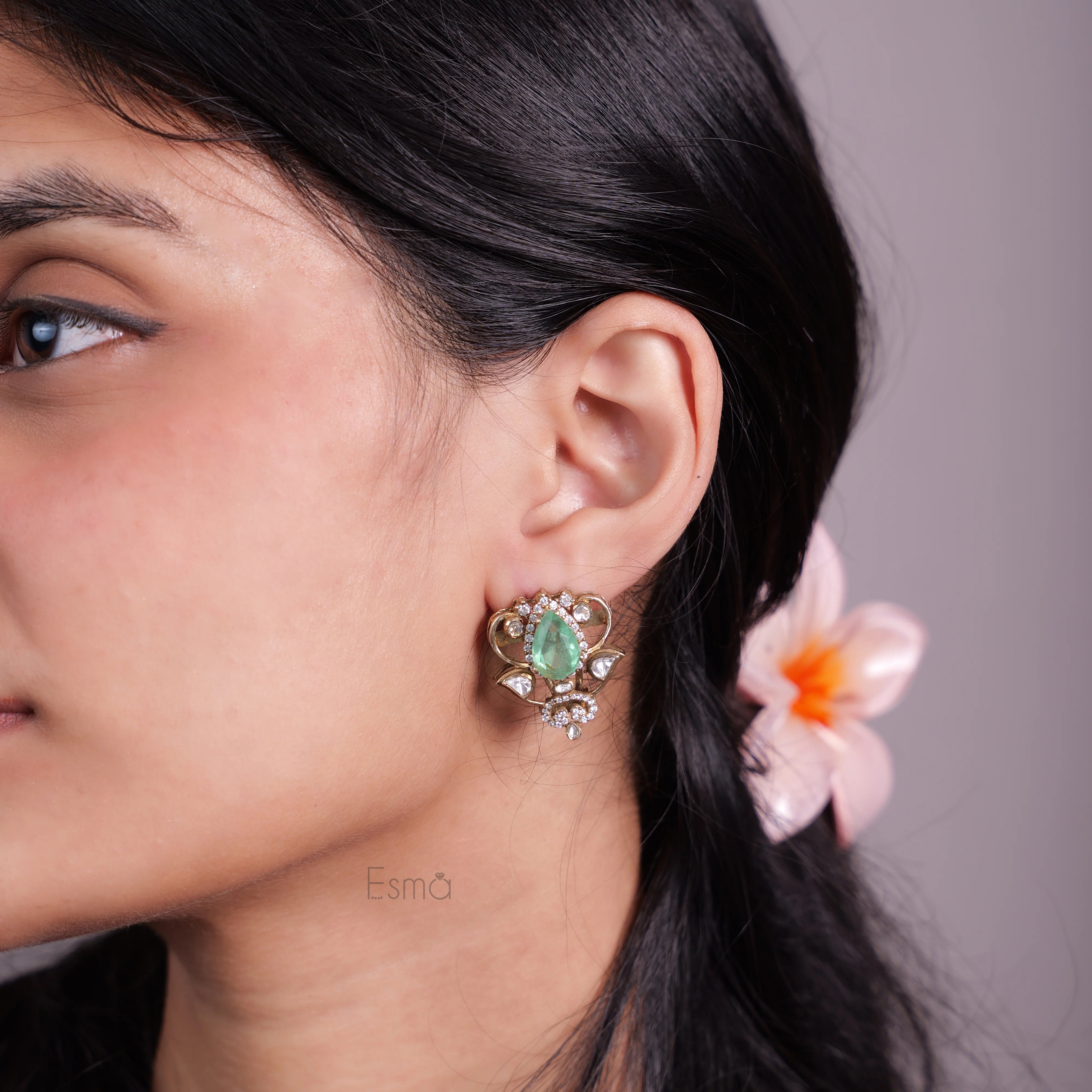 Emerald Royale Studs