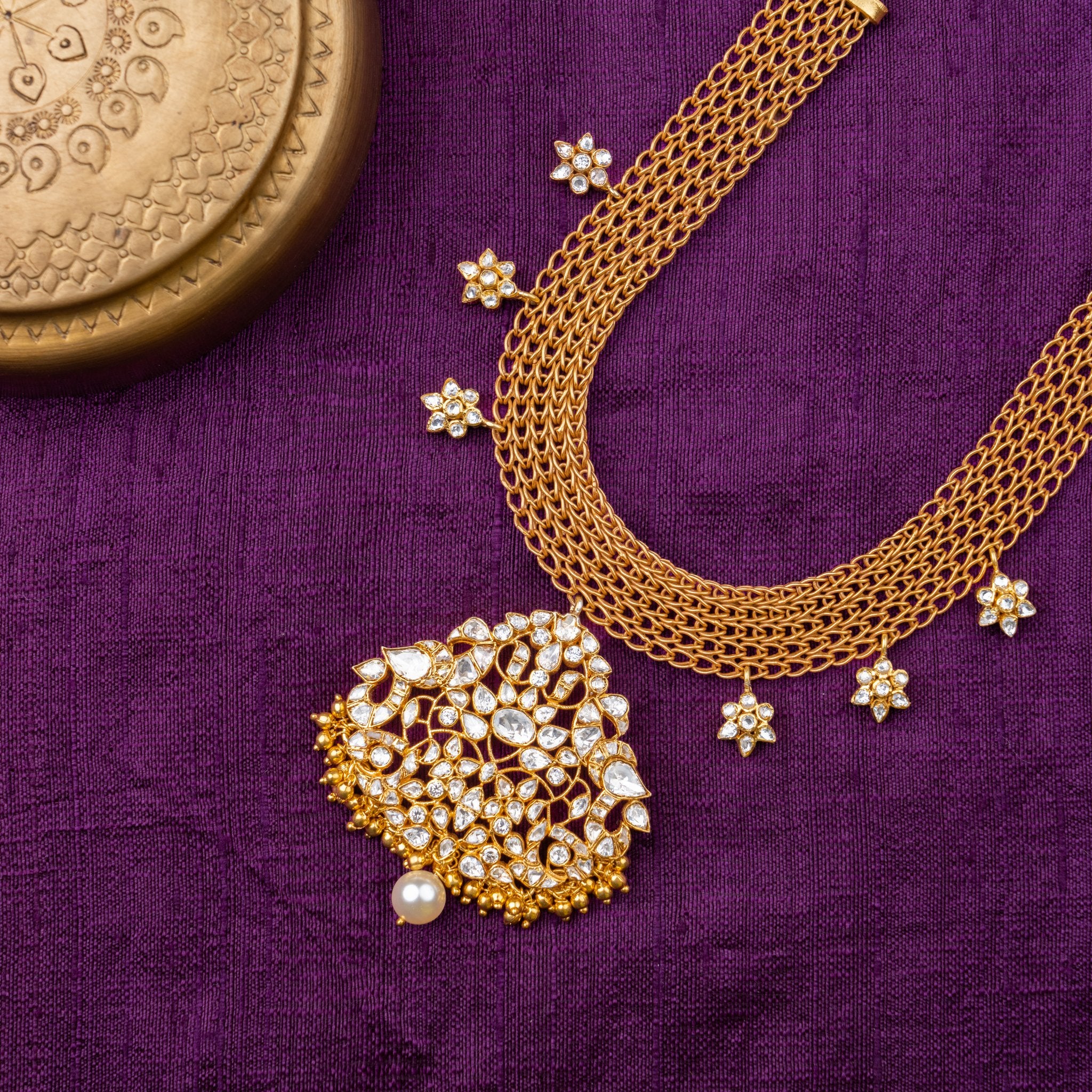 Phulwari Moissanite Haar