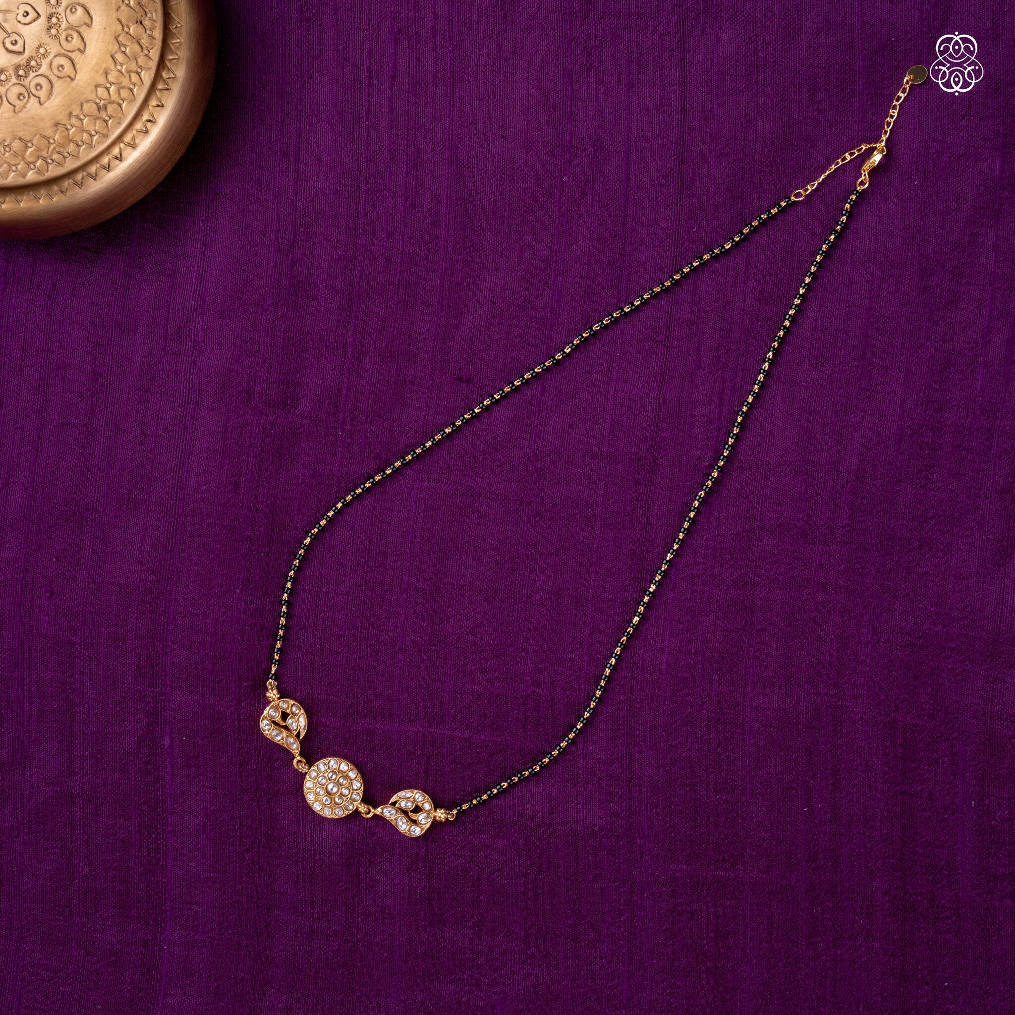 black beads mangalsutra