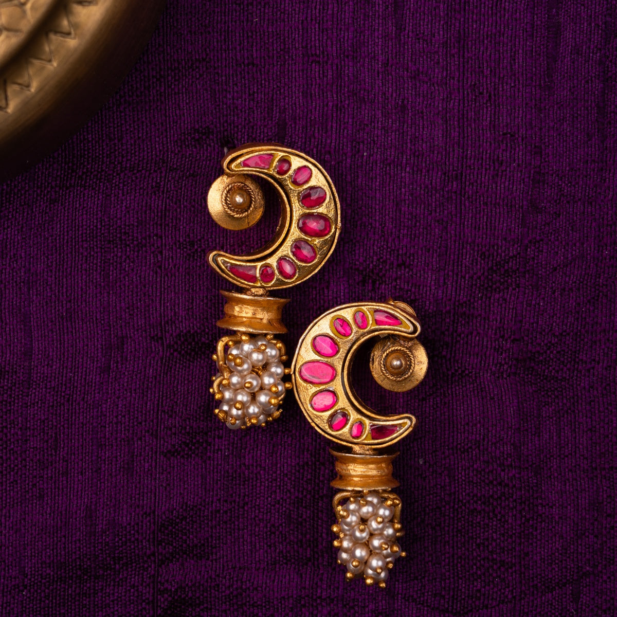 Rudhira Chand Earrings