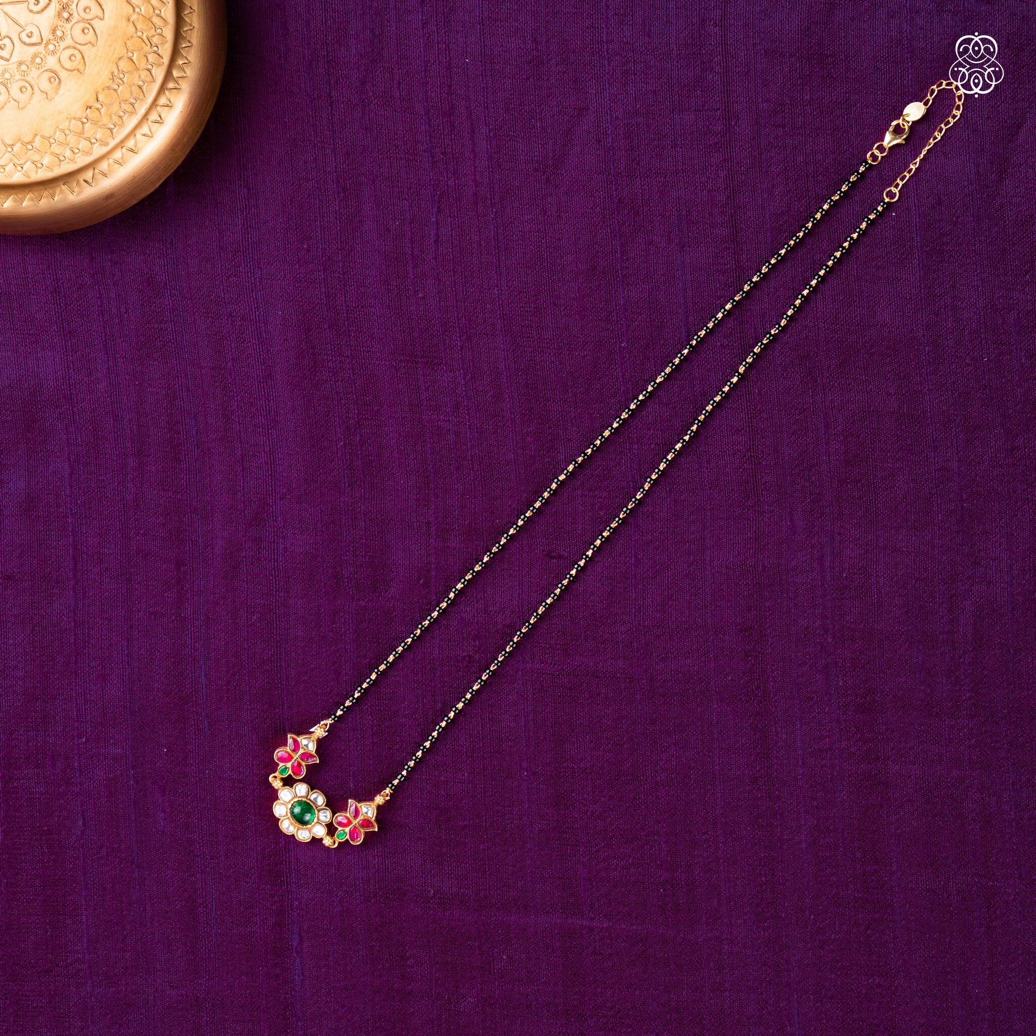 black beads mangalsutra